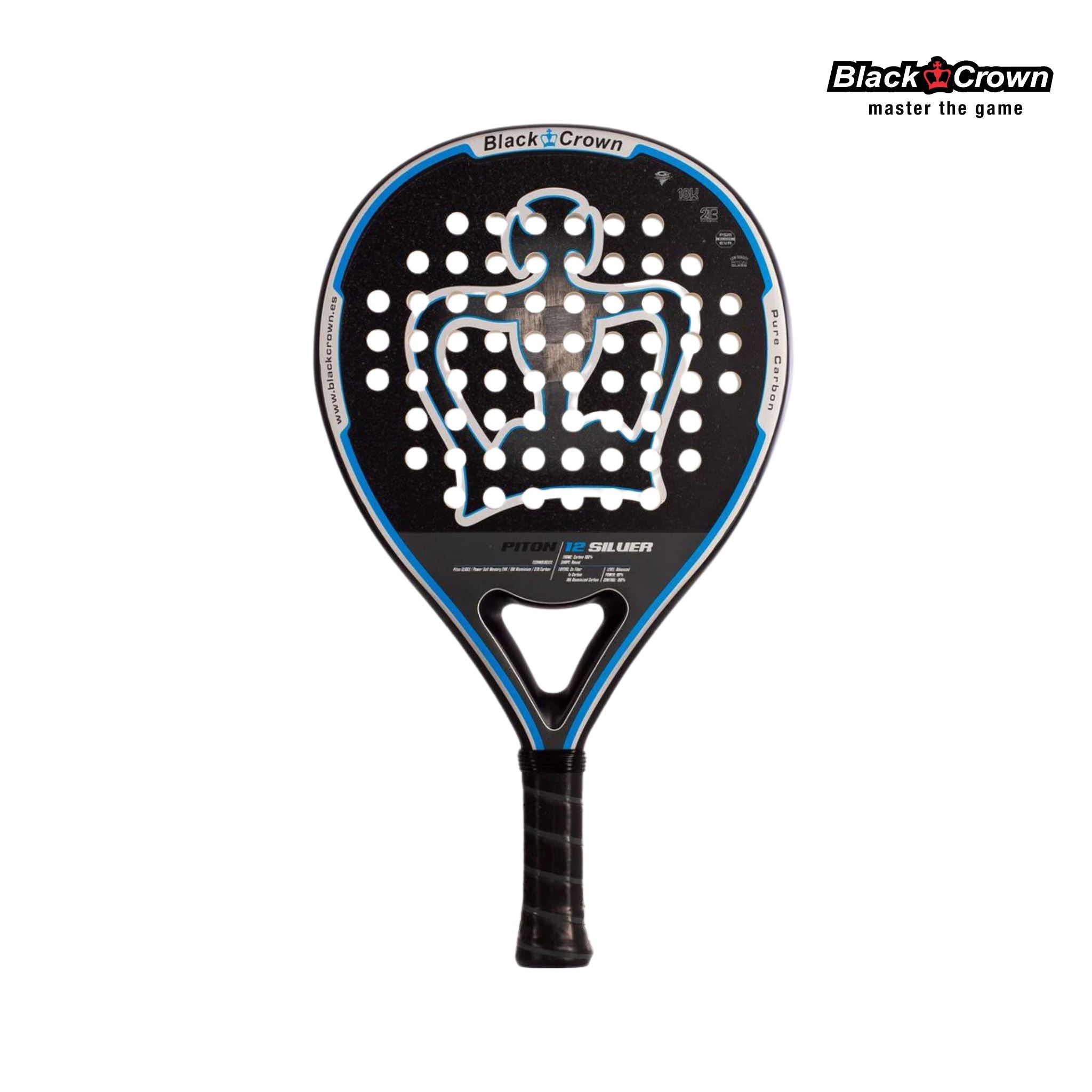 Black Crown Piton 12k Silber 