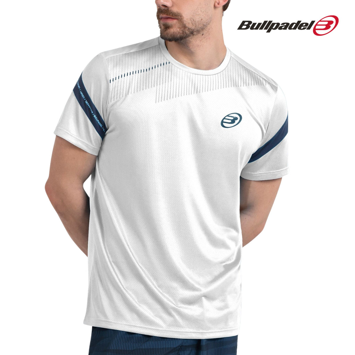 BULLPADEL T-SHIRT CASUL WHITE