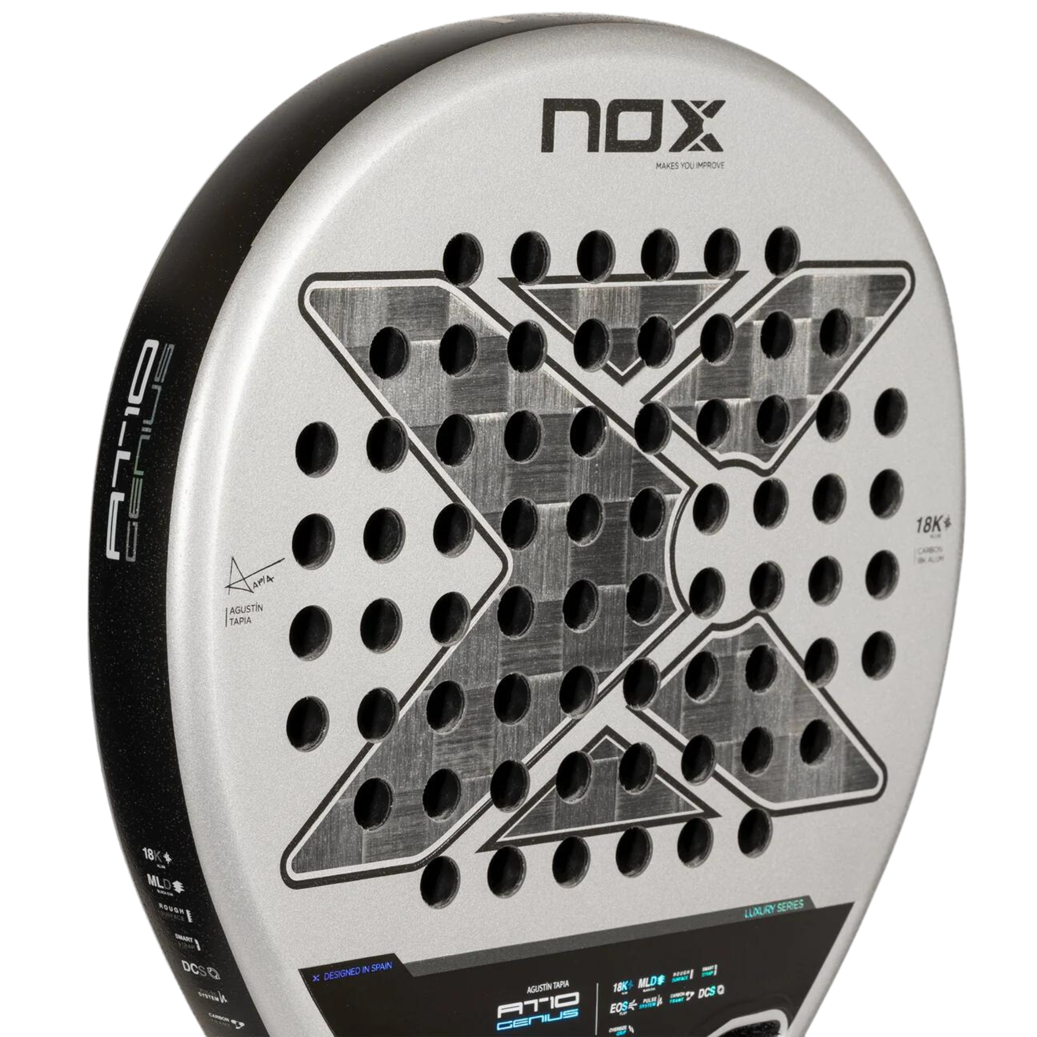 NOX AT10 Luxury GENIUS 12K Padel Racket