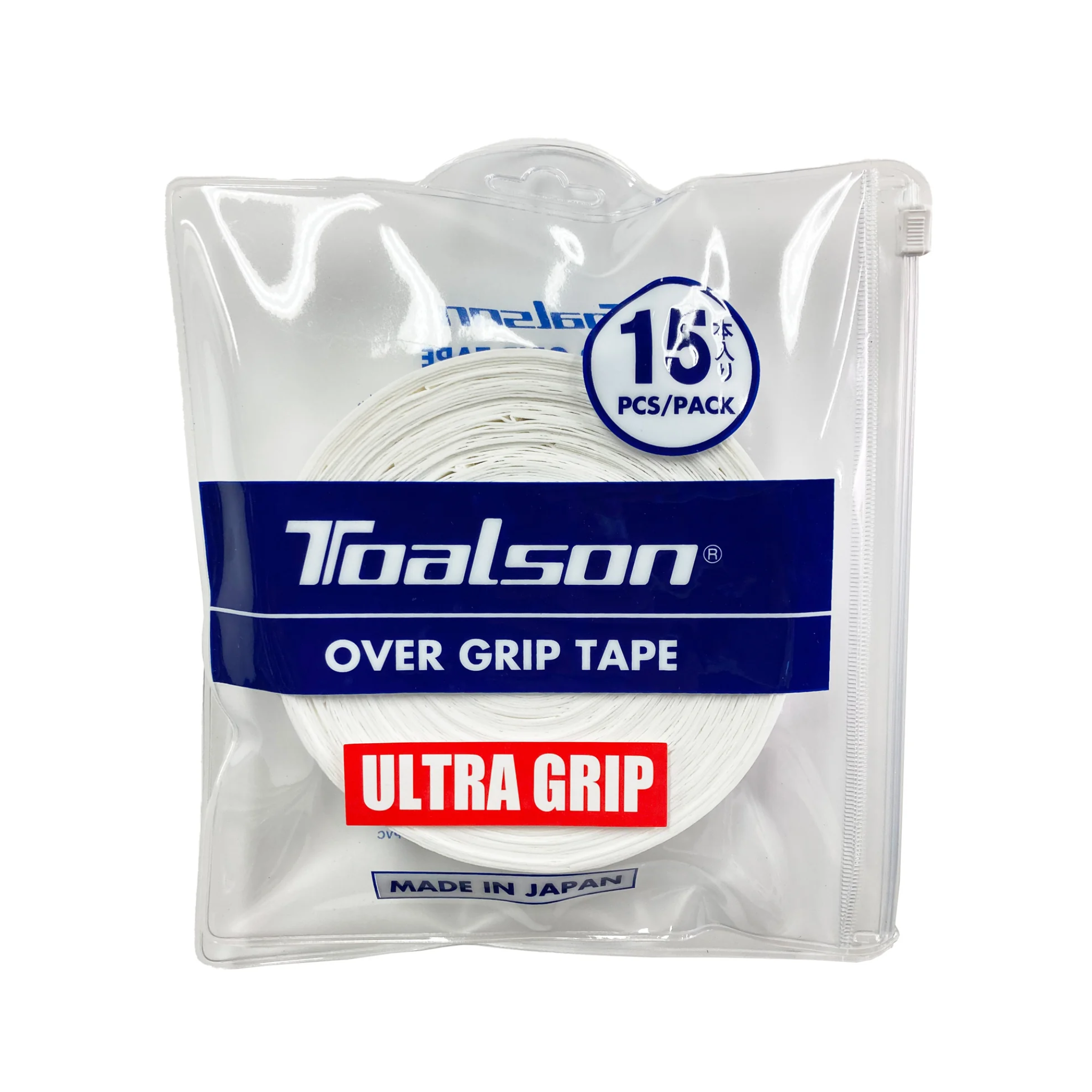 Toalson Ultra Over Grip White / Black  15 Pcs | Padel Grips