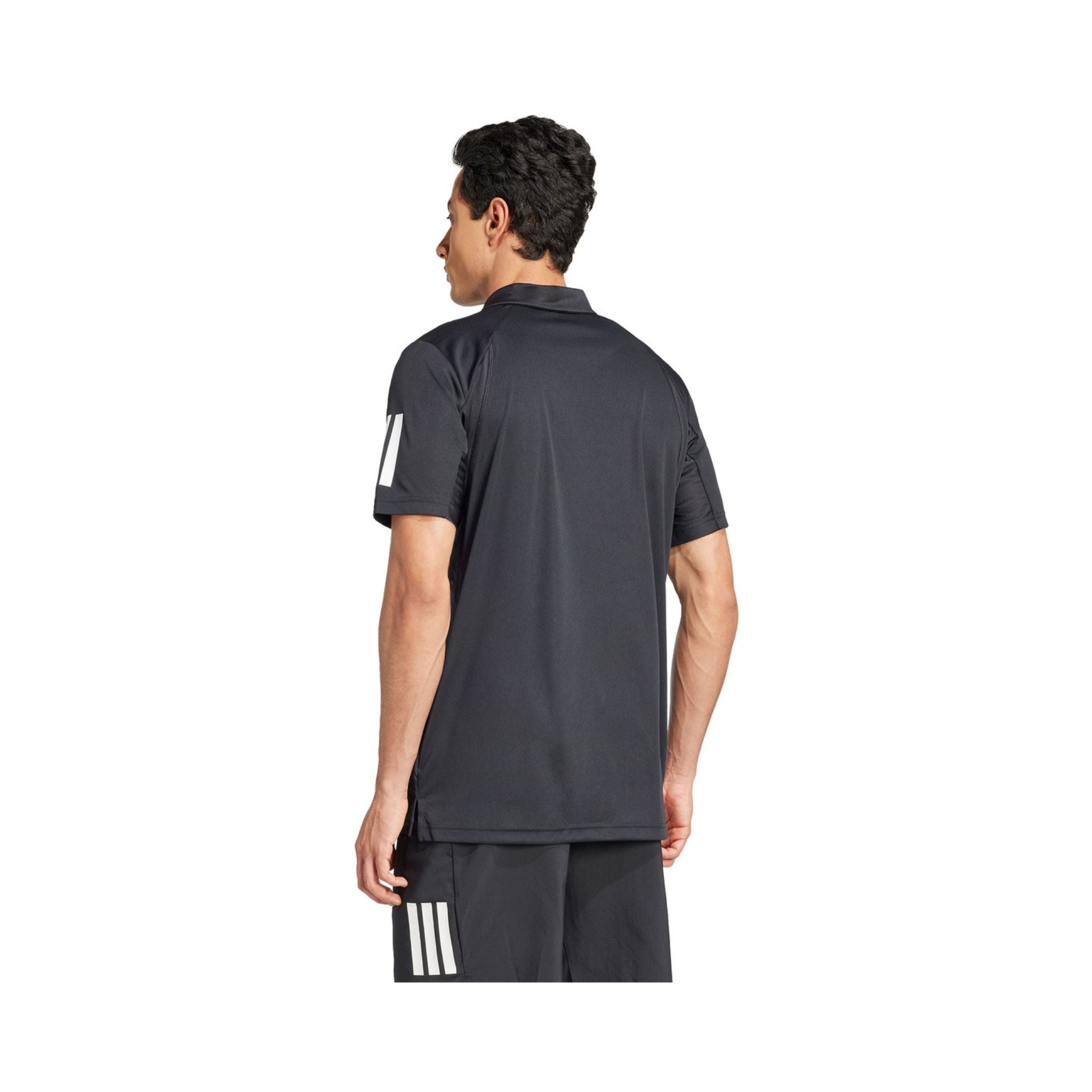 adidas club 3 stripe polo | JG0985