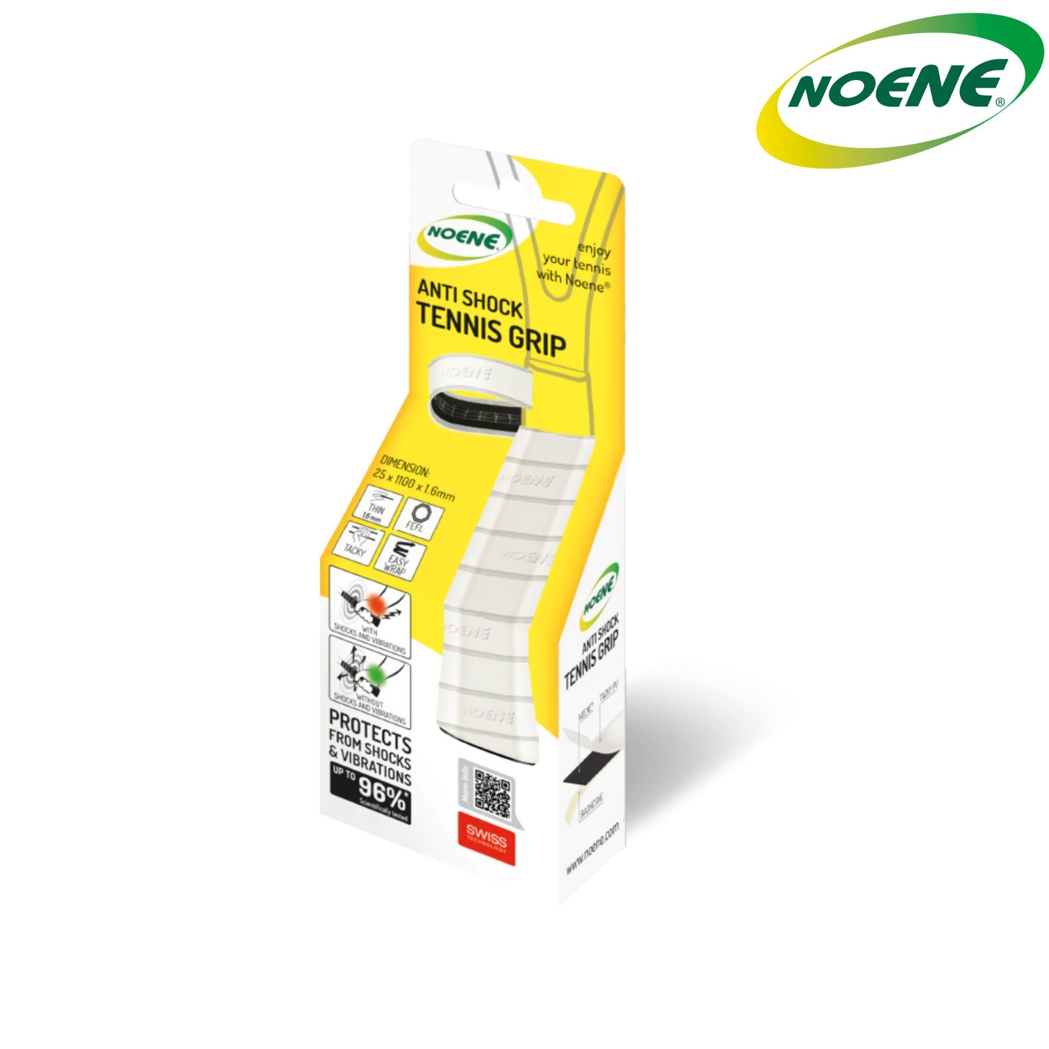 Noene Anti Shock Tennis & Padel Basic Grip | Padel Grips
