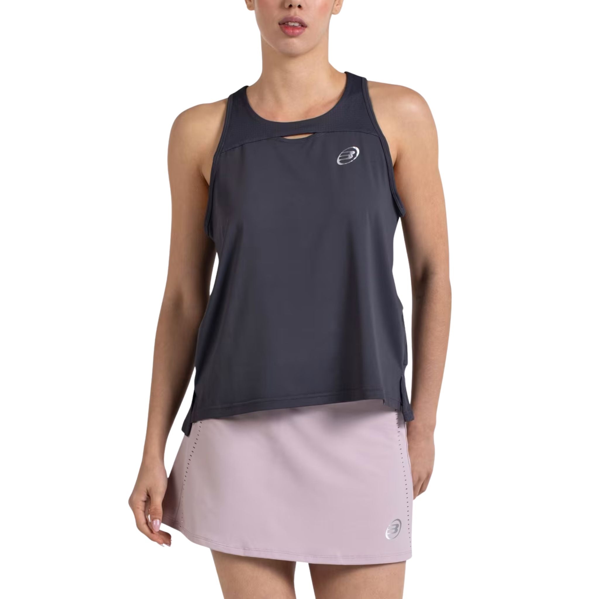 BULLPADEL T-SHIRT OLENE ASH (DARK GREY)