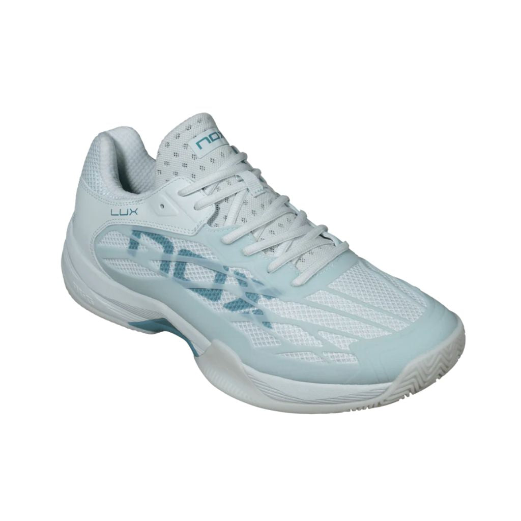 Nox AT10 Lux Morning Mist/Turquoise shoes | padel shoes