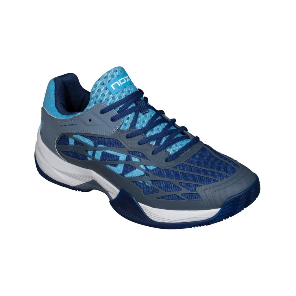 Nox AT10 Lux stone/bonnie blue | Padel shoes