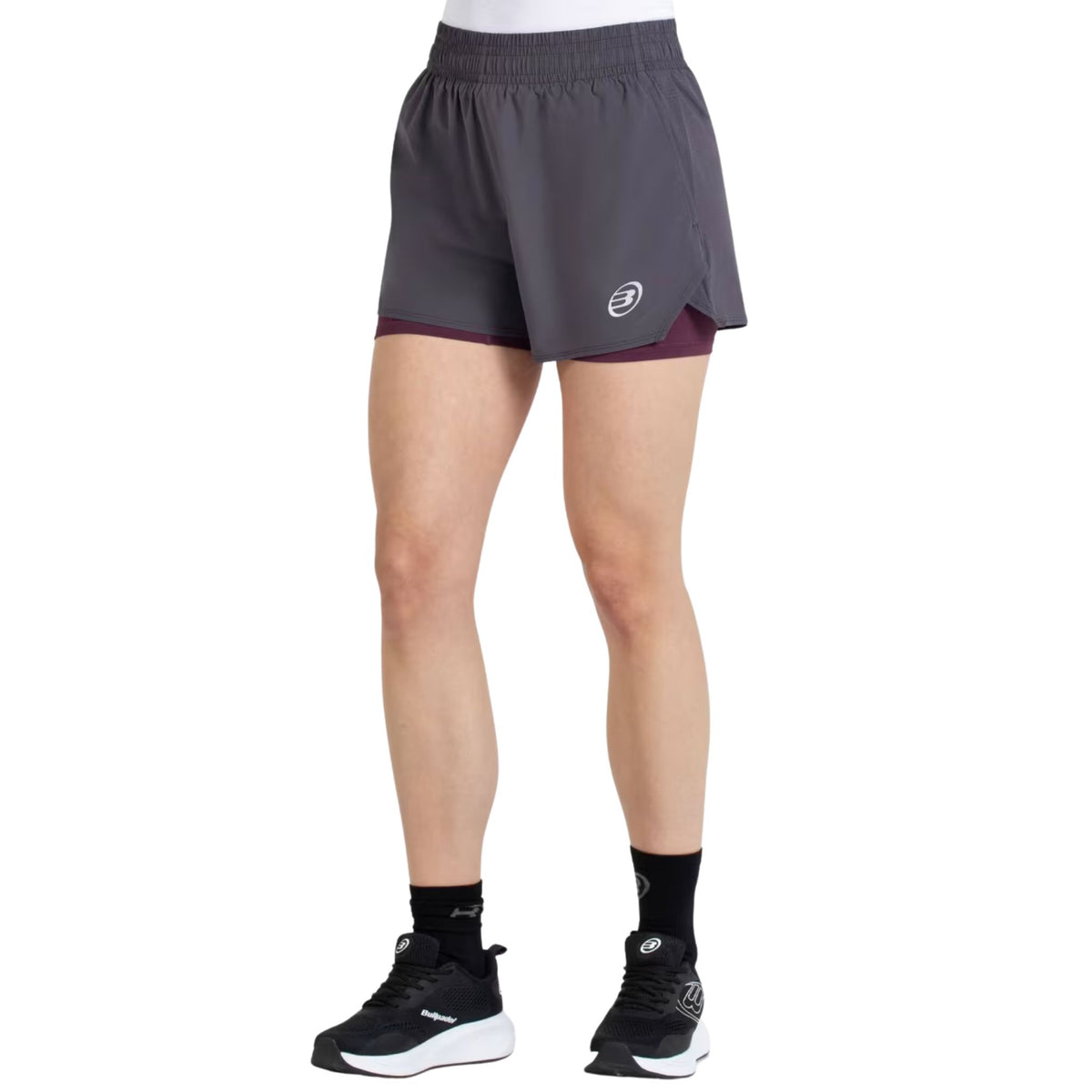 BULLPADEL SHORT ORFEU ASH (DARK GREY)