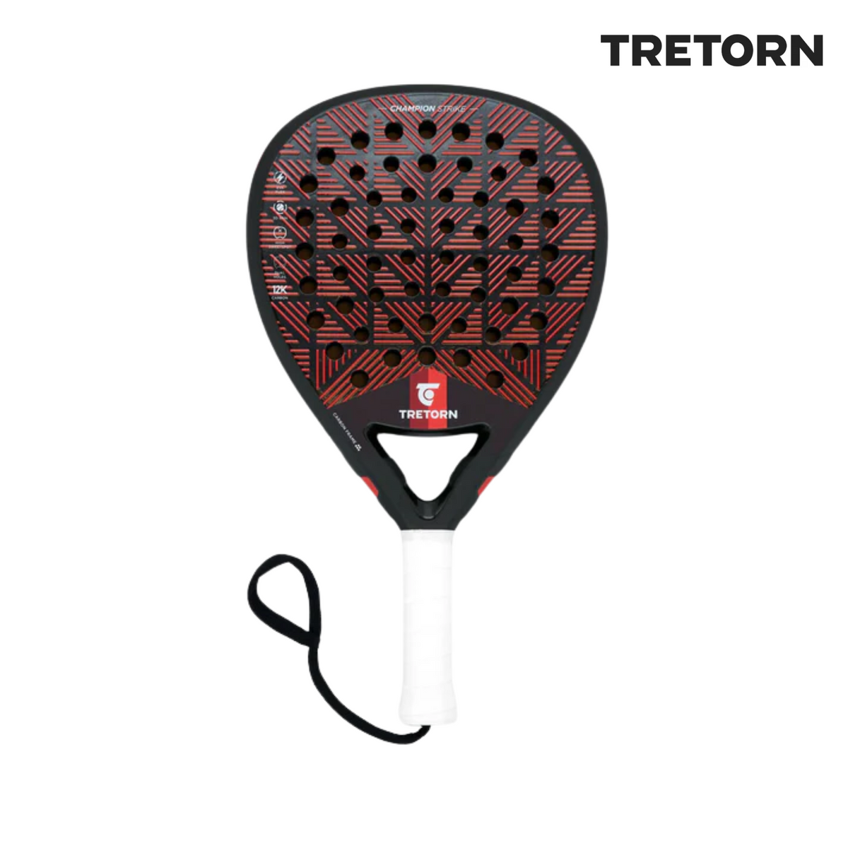Tretorn Champion Strike 2024 padel racket | Padelshop.com – PadelShop.com