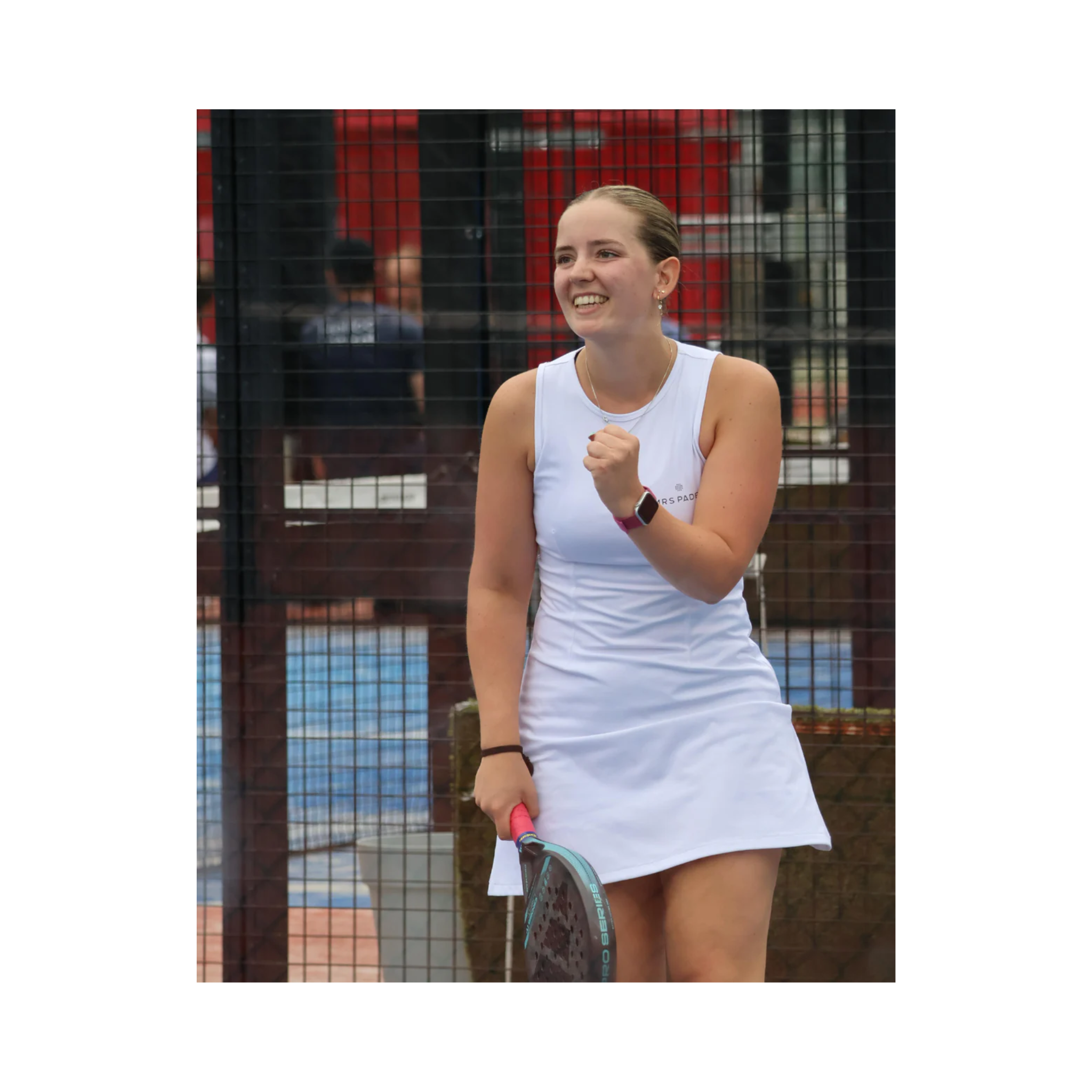 Mrs Padel Roma Dress White