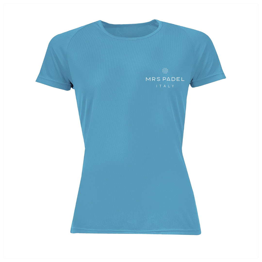 Mrs padel padel shirt ice blue