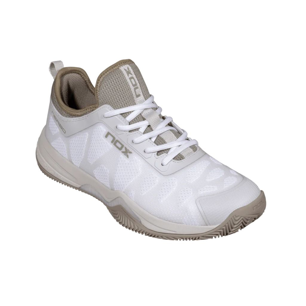 Nox Nerbo White/Vetiver | Padel shoes