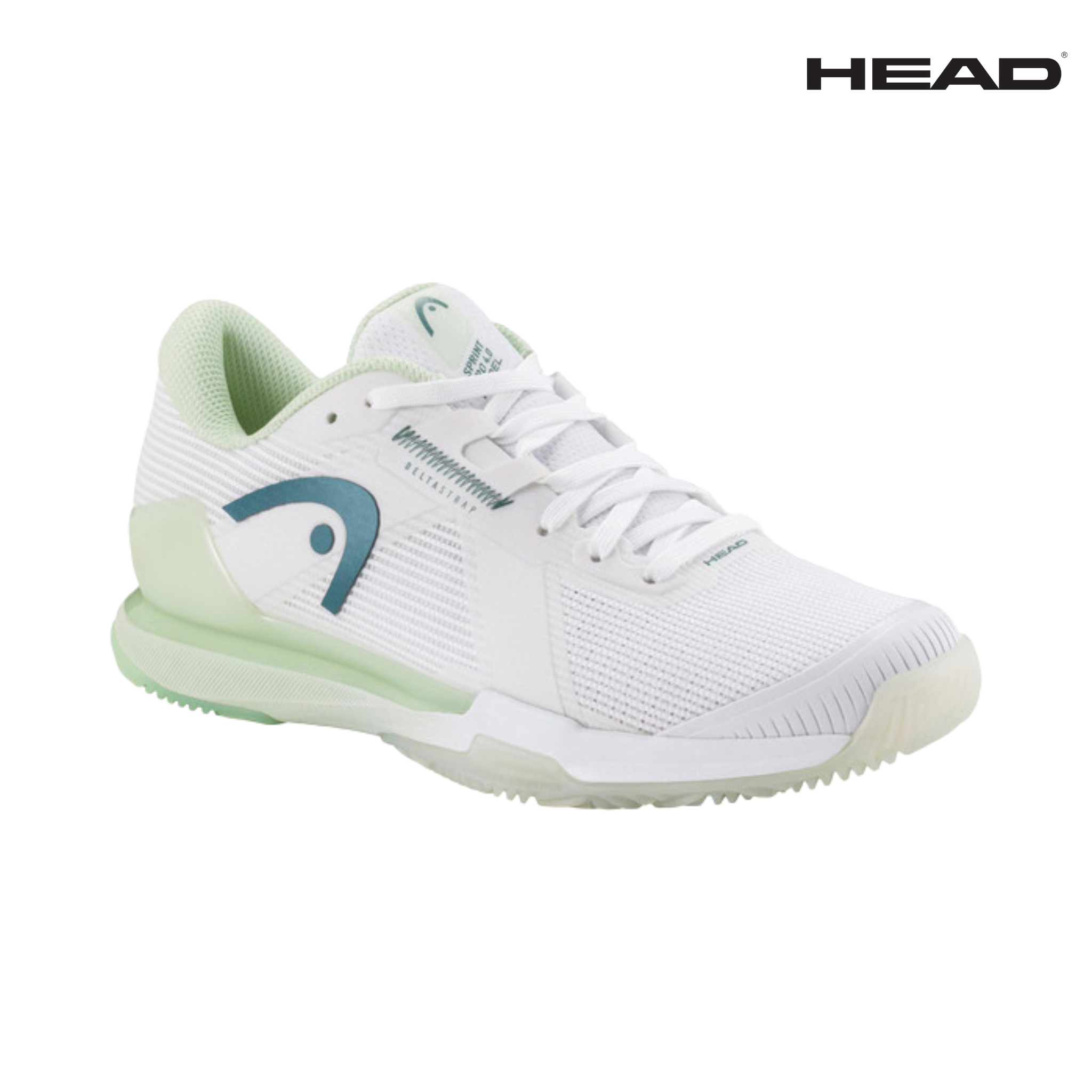 HEAD Sprint Pro 4.0 Padel Dames White/Green