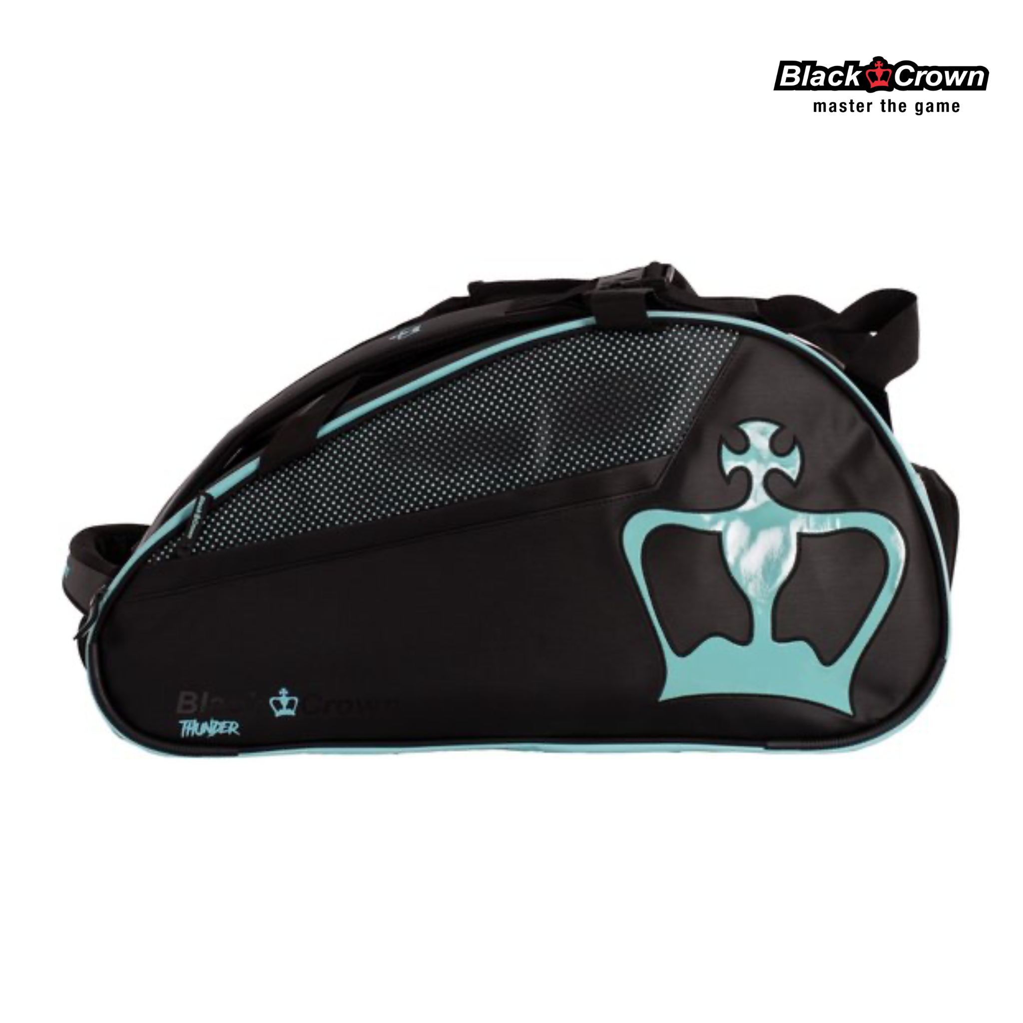 Black Crown Thunder Black/Blue Padel Racketbag