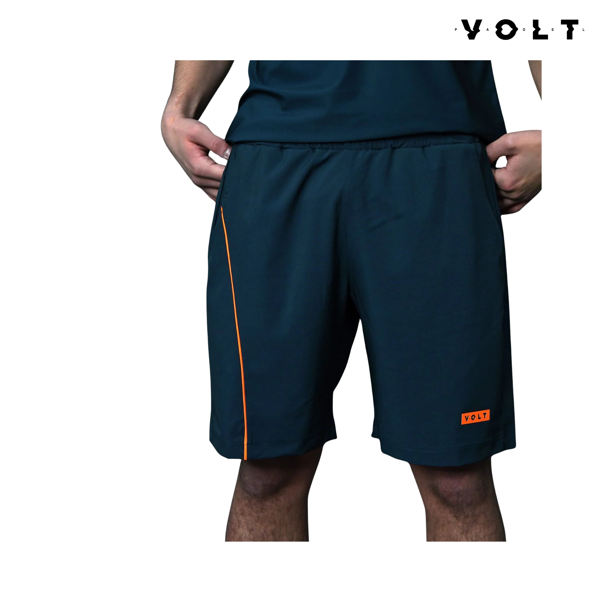Volt Performance Shorts V6 Blue & Orange | Men