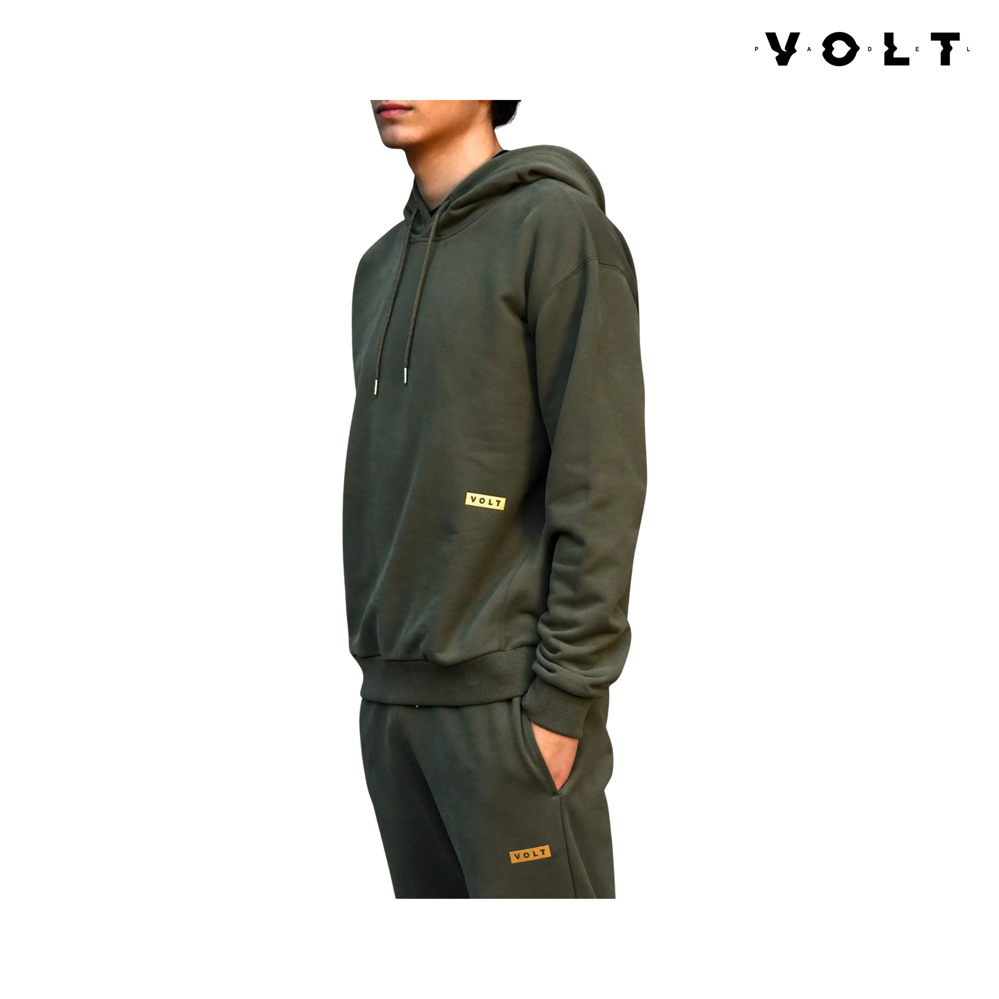 Volt Hoodie V6 Green & Gold