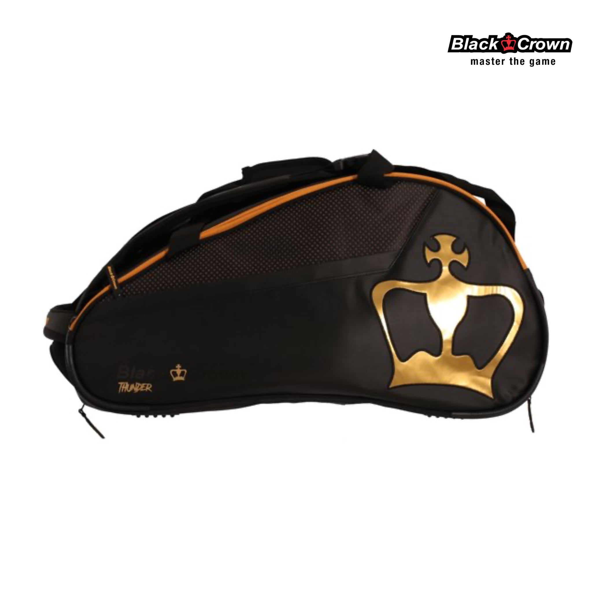 Black Crown Thunder Black/Bronze Padel Racketbag