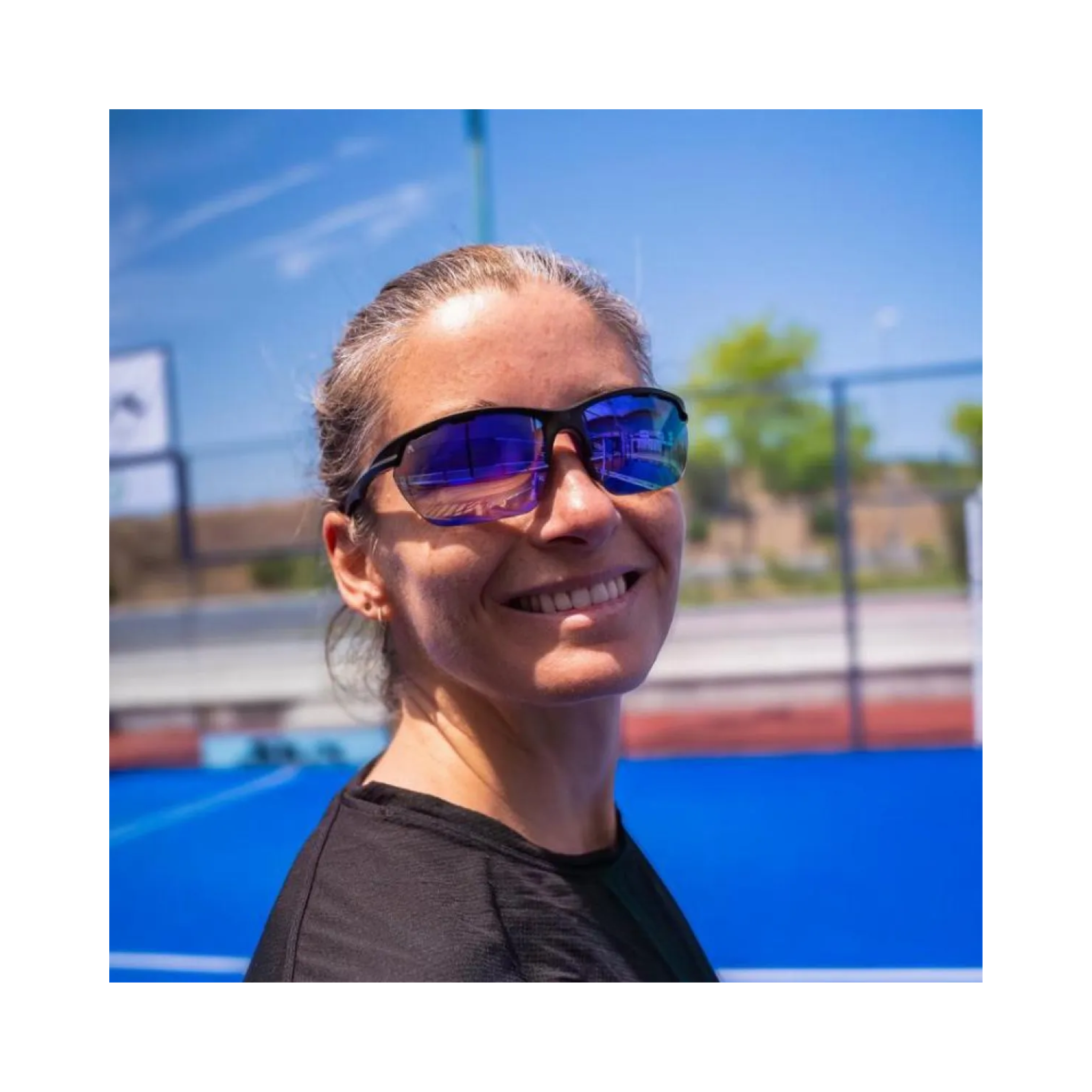 Addictive Gandia C8 Alejandra Salazar Padel Sunglasses Black