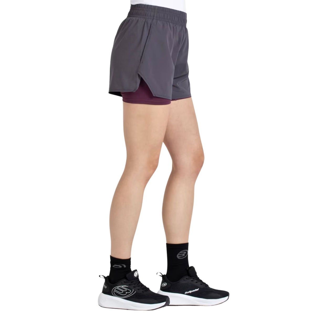 BULLPADEL SHORT ORFEU ASH (DARK GREY)