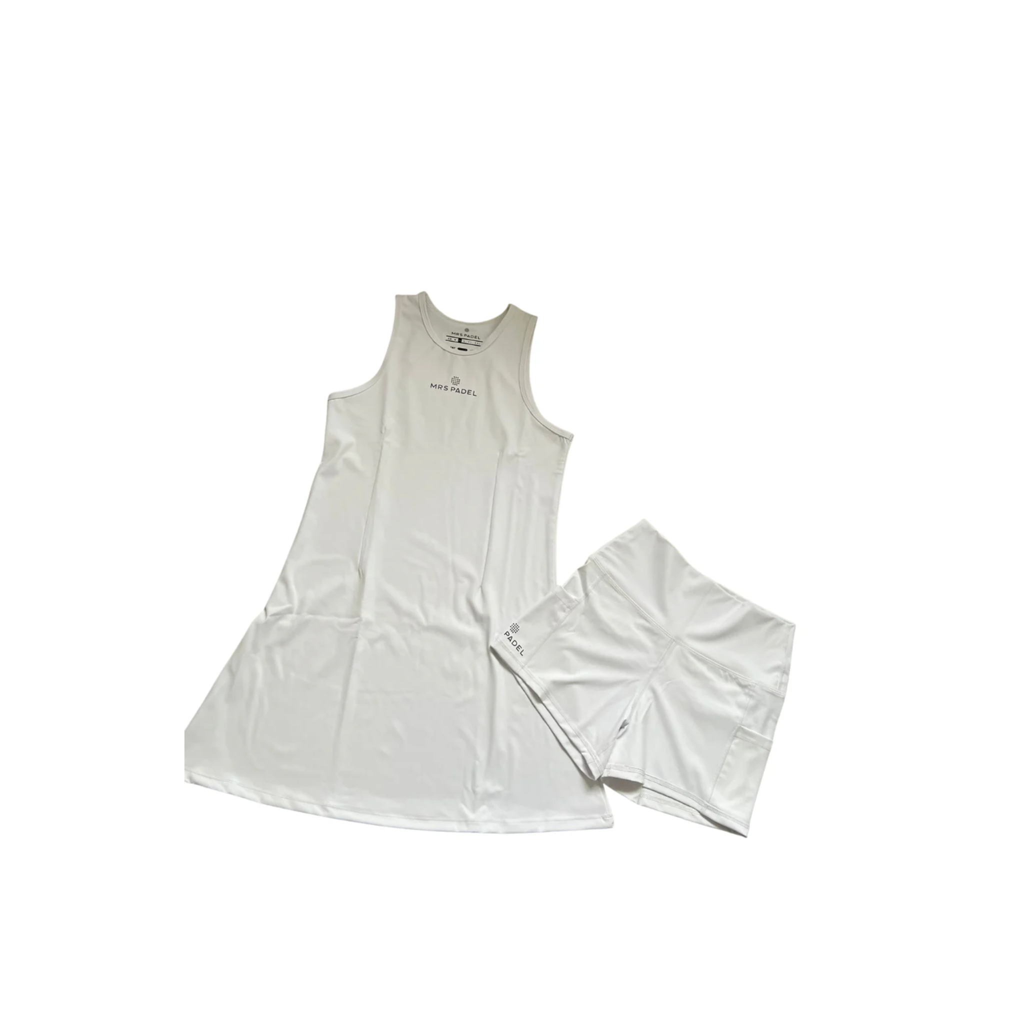 Mrs Padel Roma Dress White
