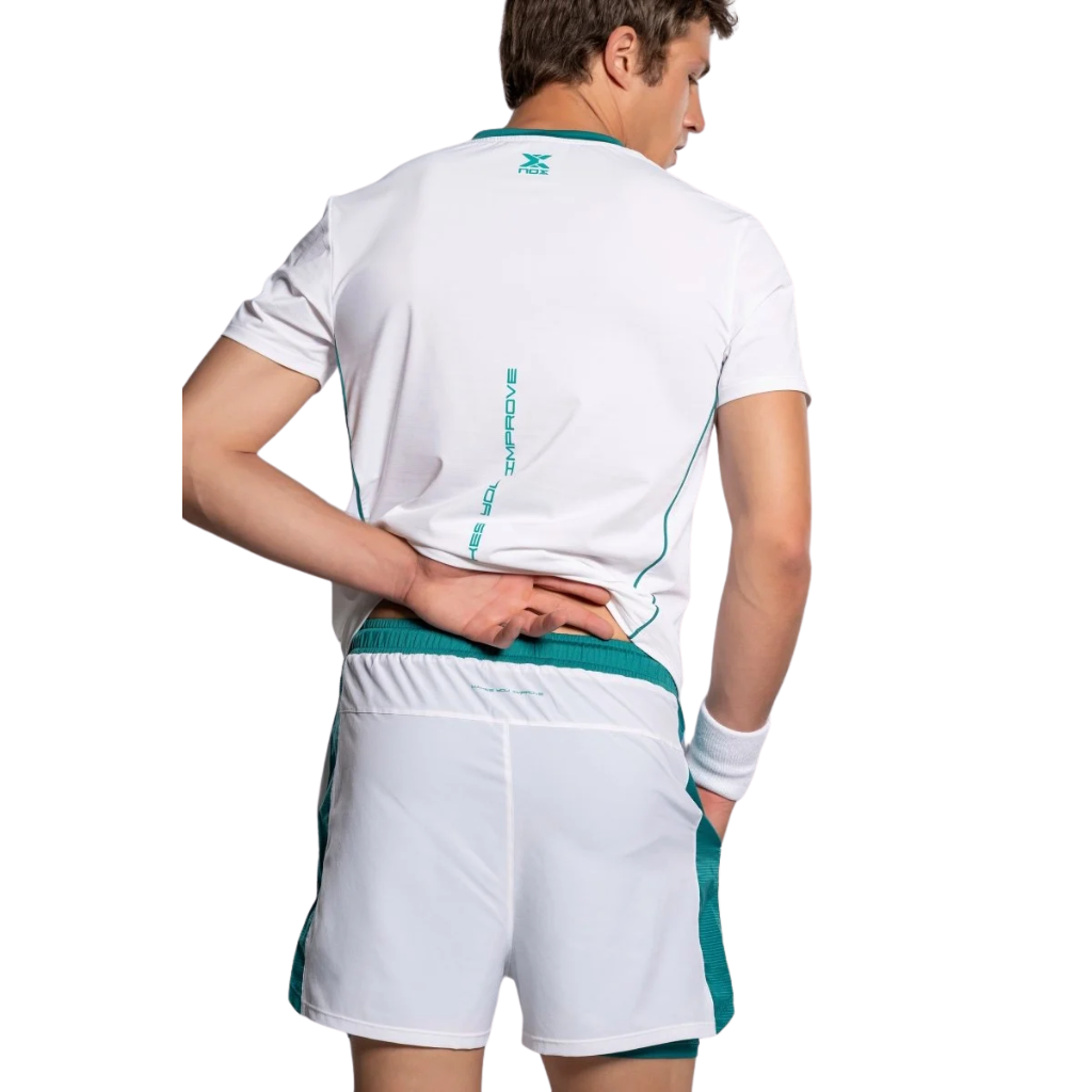 Nox Men's Short PRO White/Ivy Green
