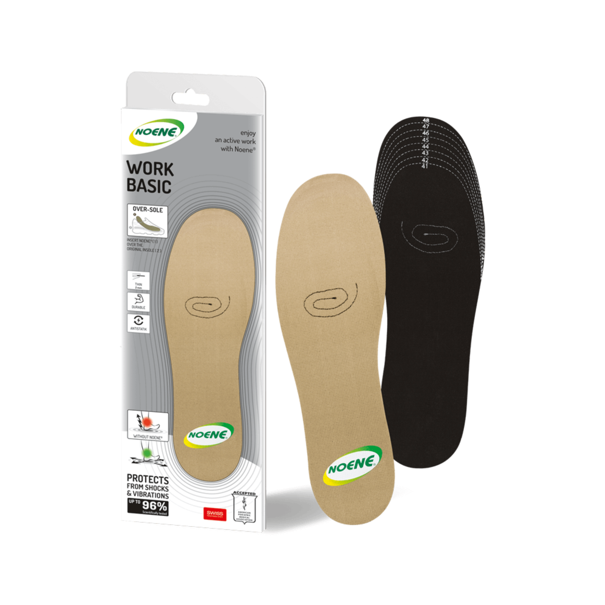 Noene Work Basic Insole