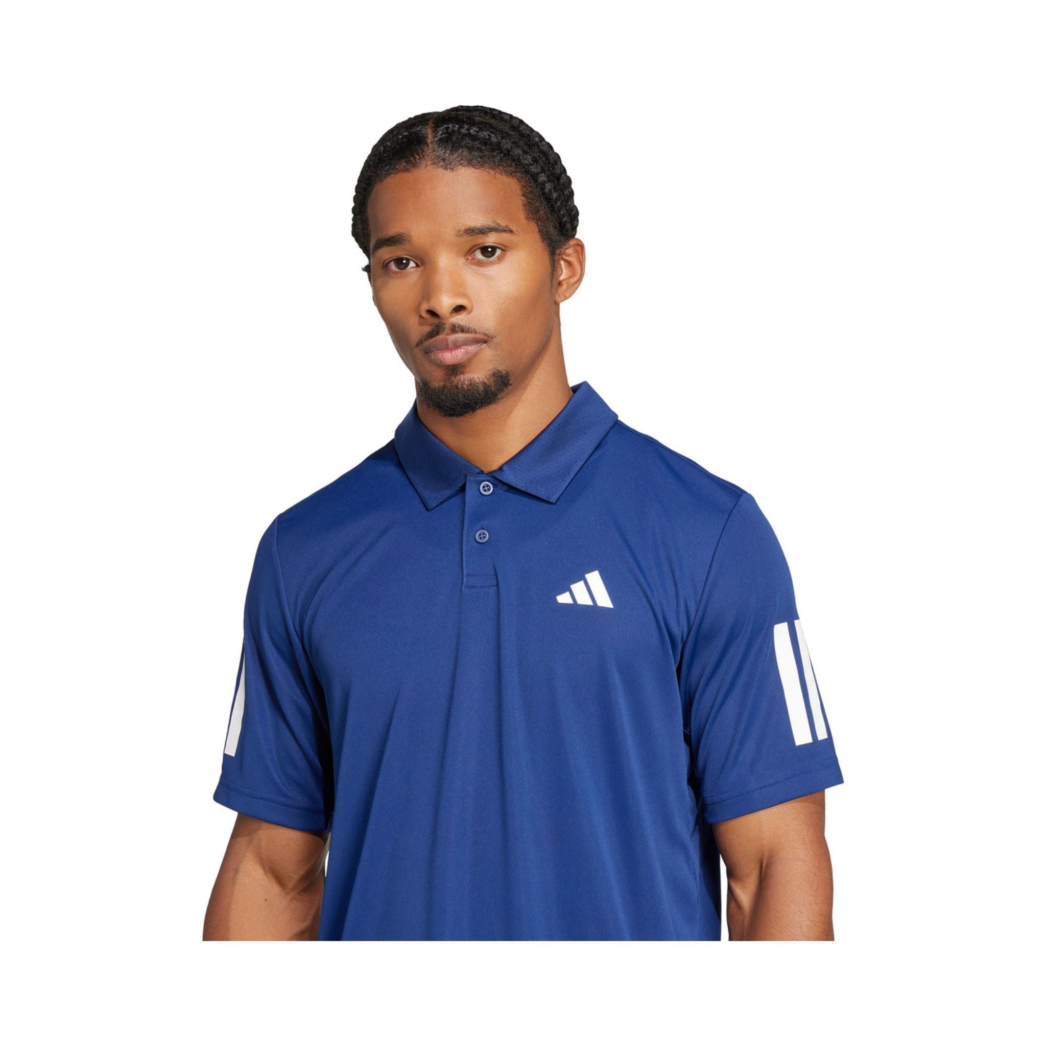 adidas club 3 stripe polo | JN9006