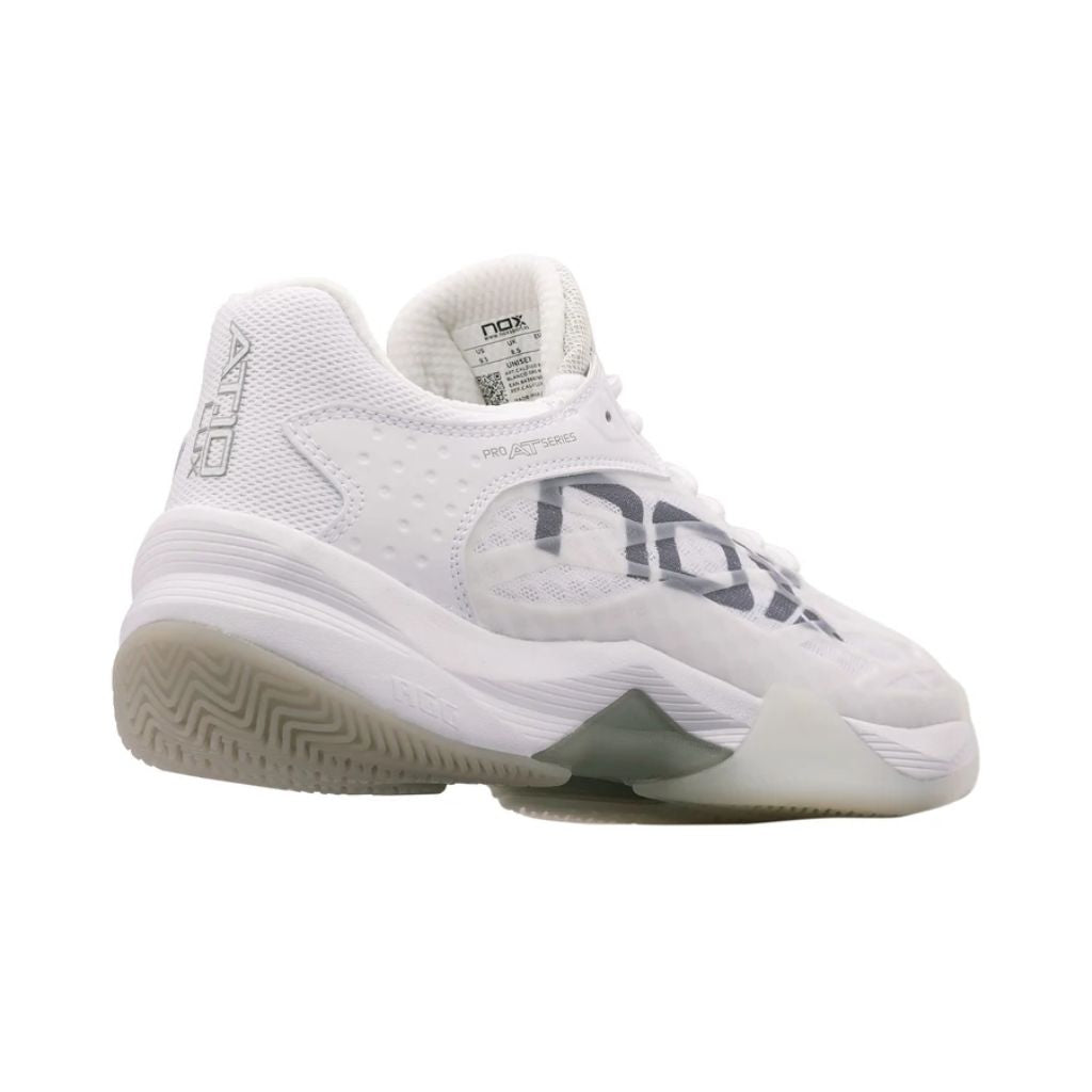 Nox AT10 Lux white/grey 2025 | padel shoes