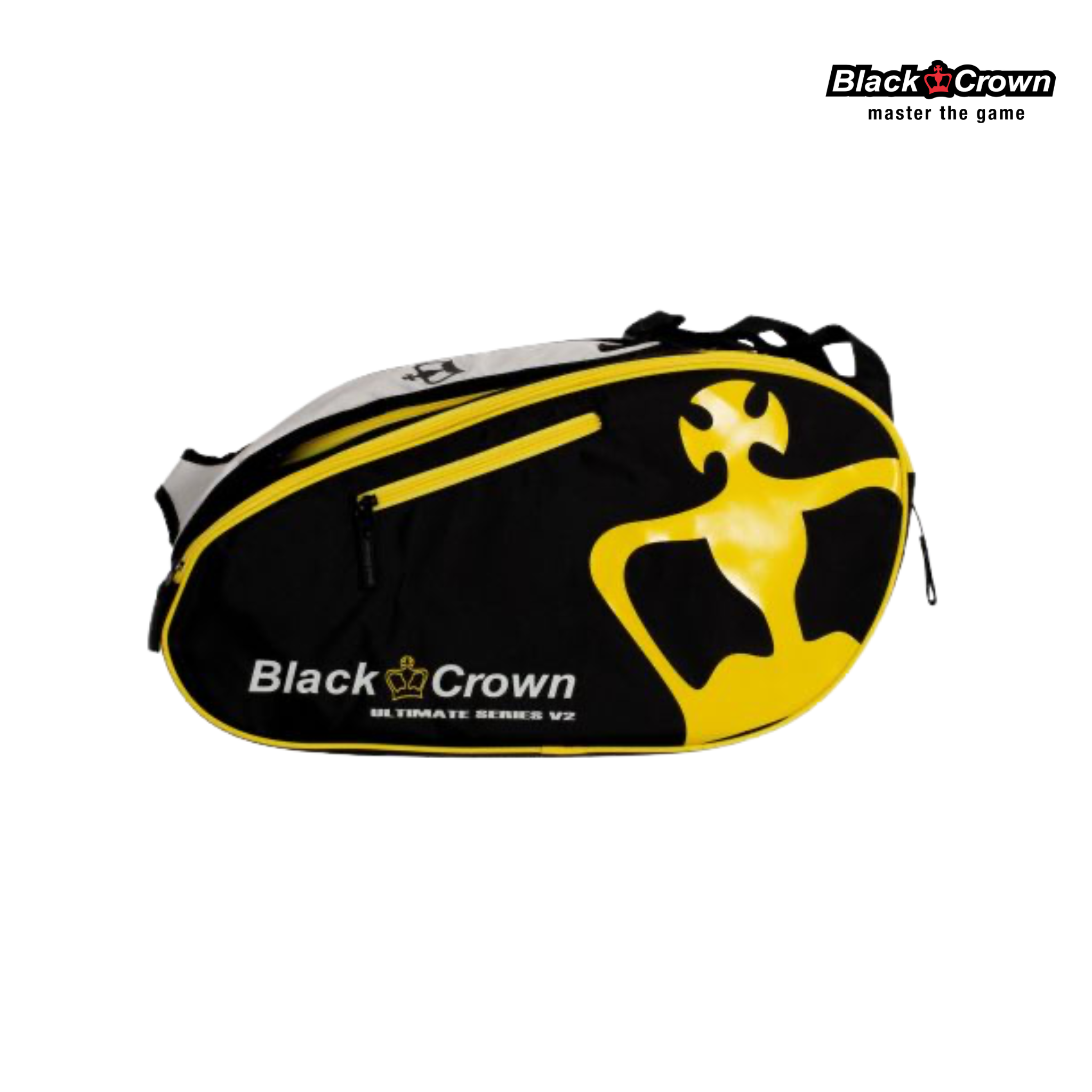Black Crown Ultimate Series V3 Black/Yellow Padel Racketbag