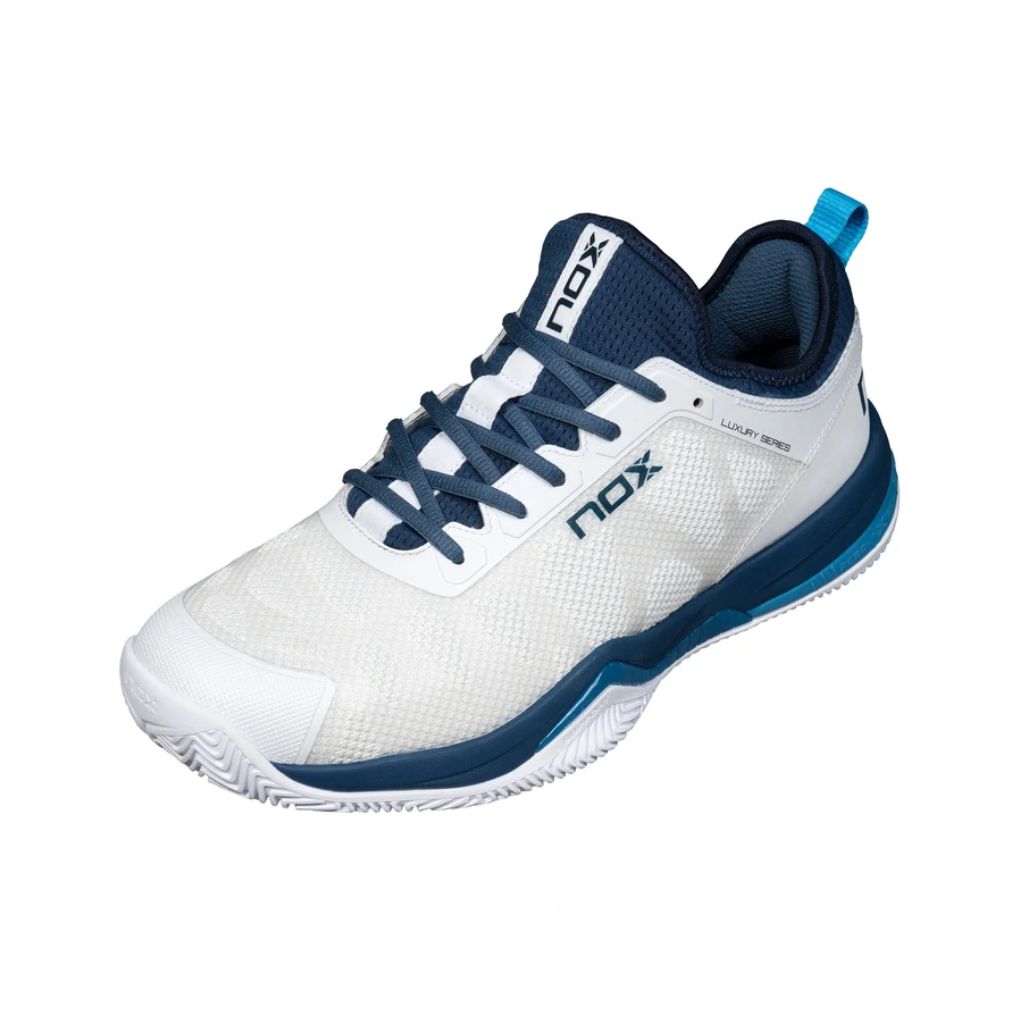 Nox Nerbo white/swedish blue | padel shoes