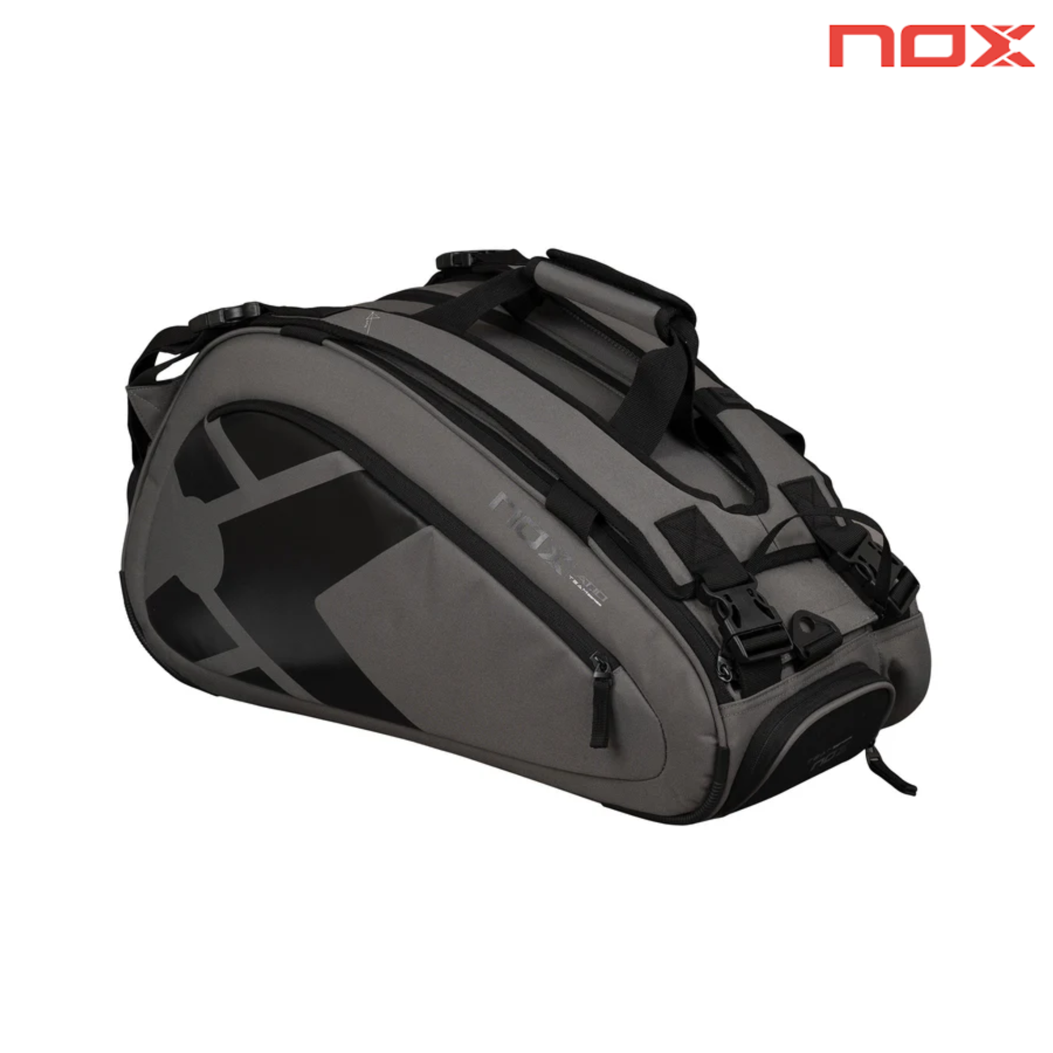 Nox AT10 Team Grijs/Zwart Padel Rackettas