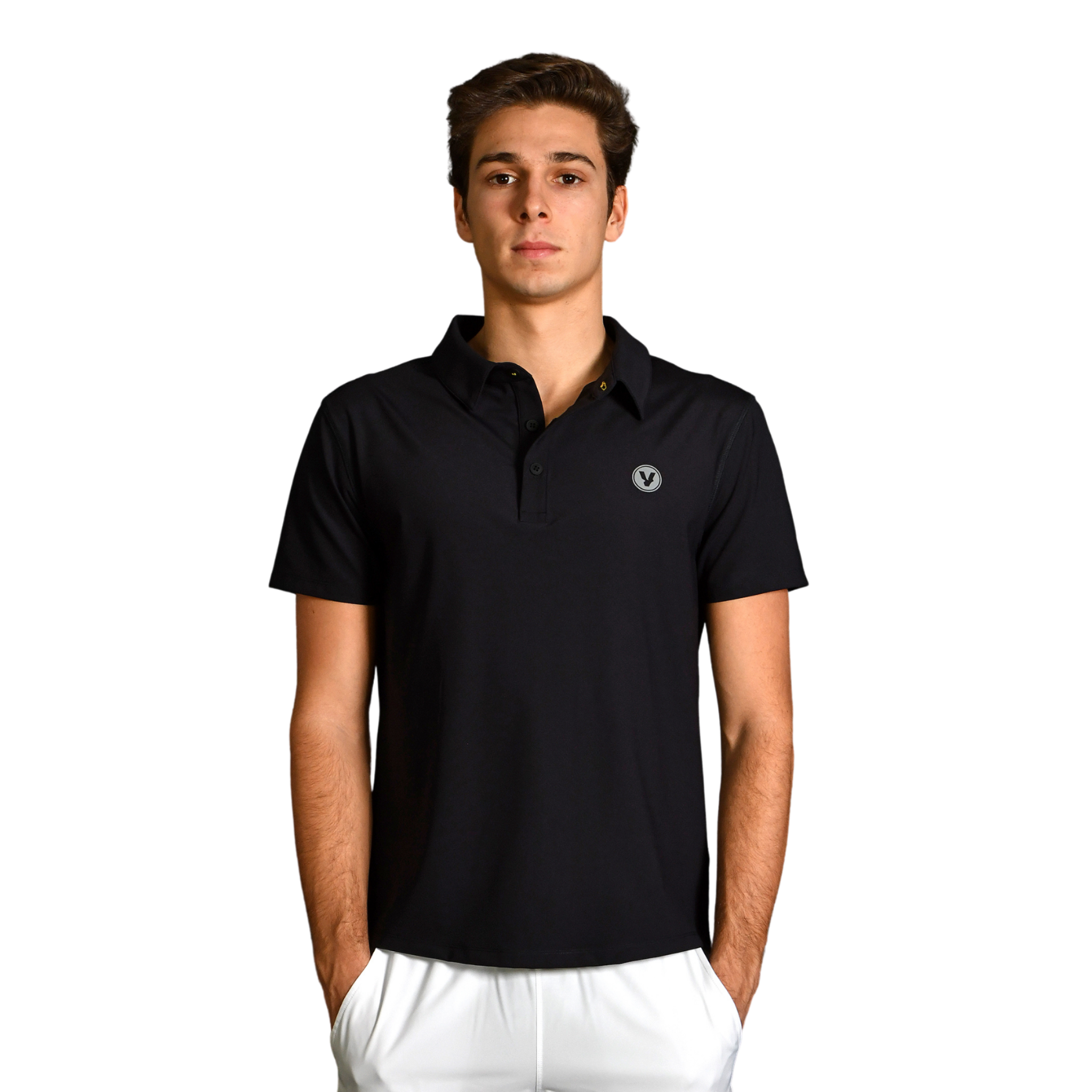 Volt Performance Polo Shirt Black | Men