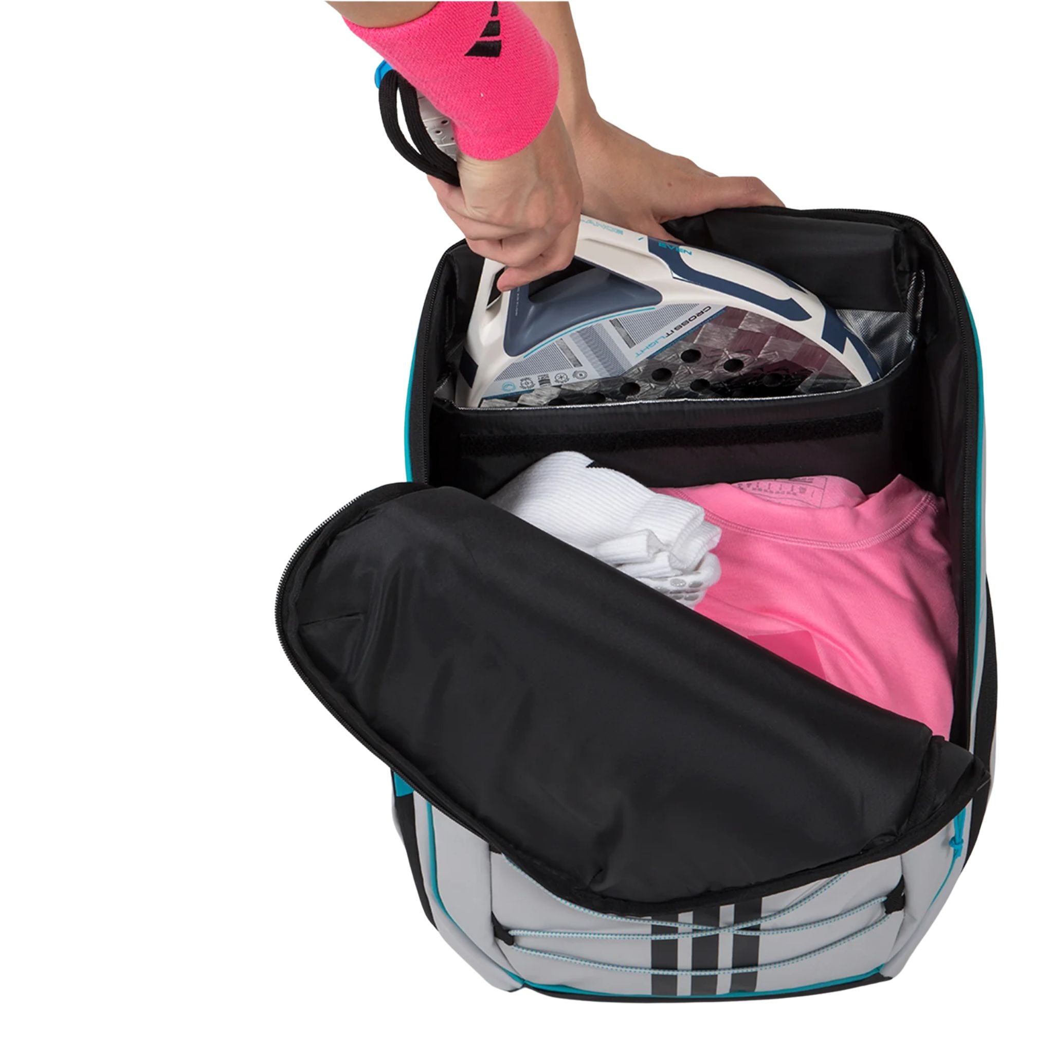 adidas Pro Tour White Padel Backpack