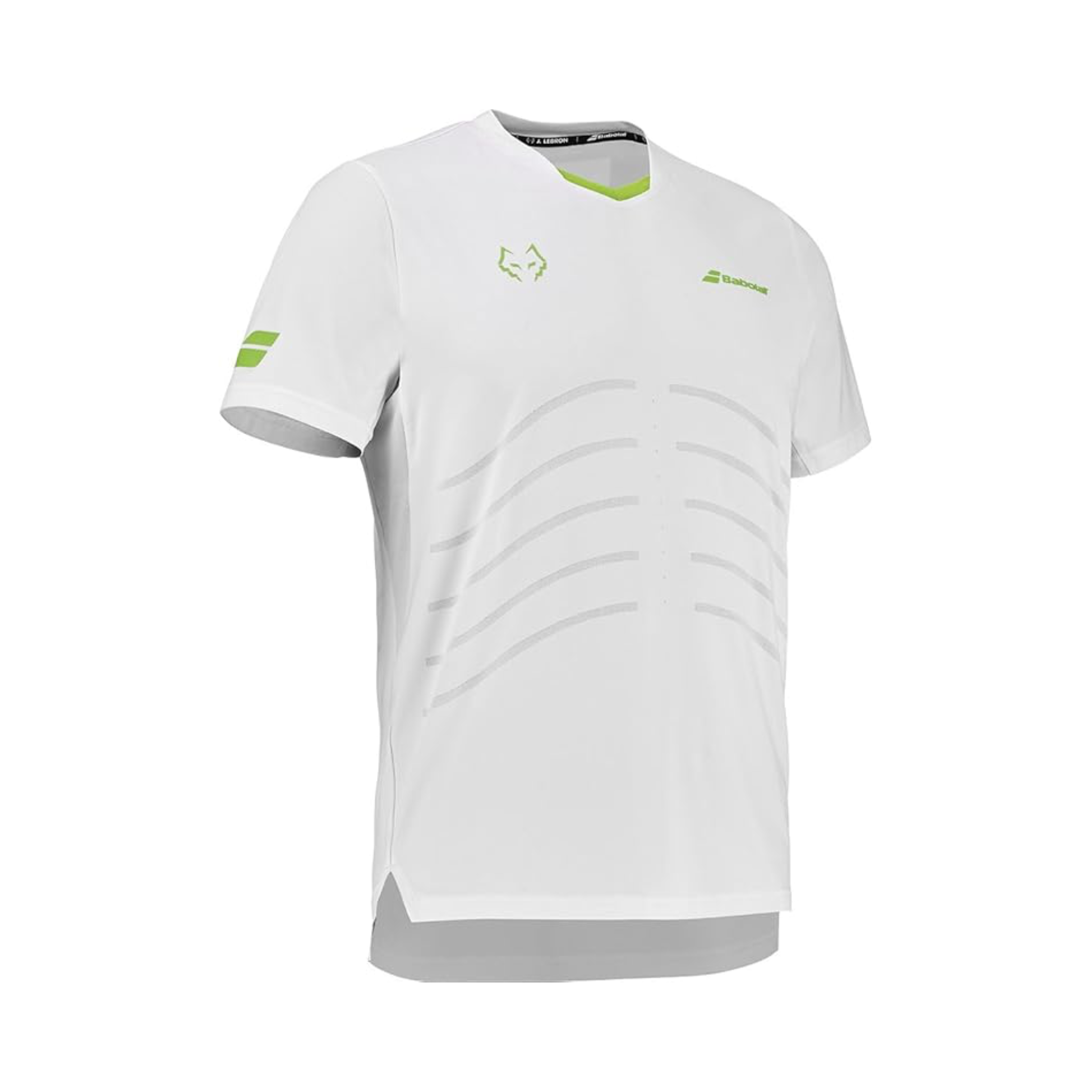 Babolat Replica Tee Juan Lebron White/Green