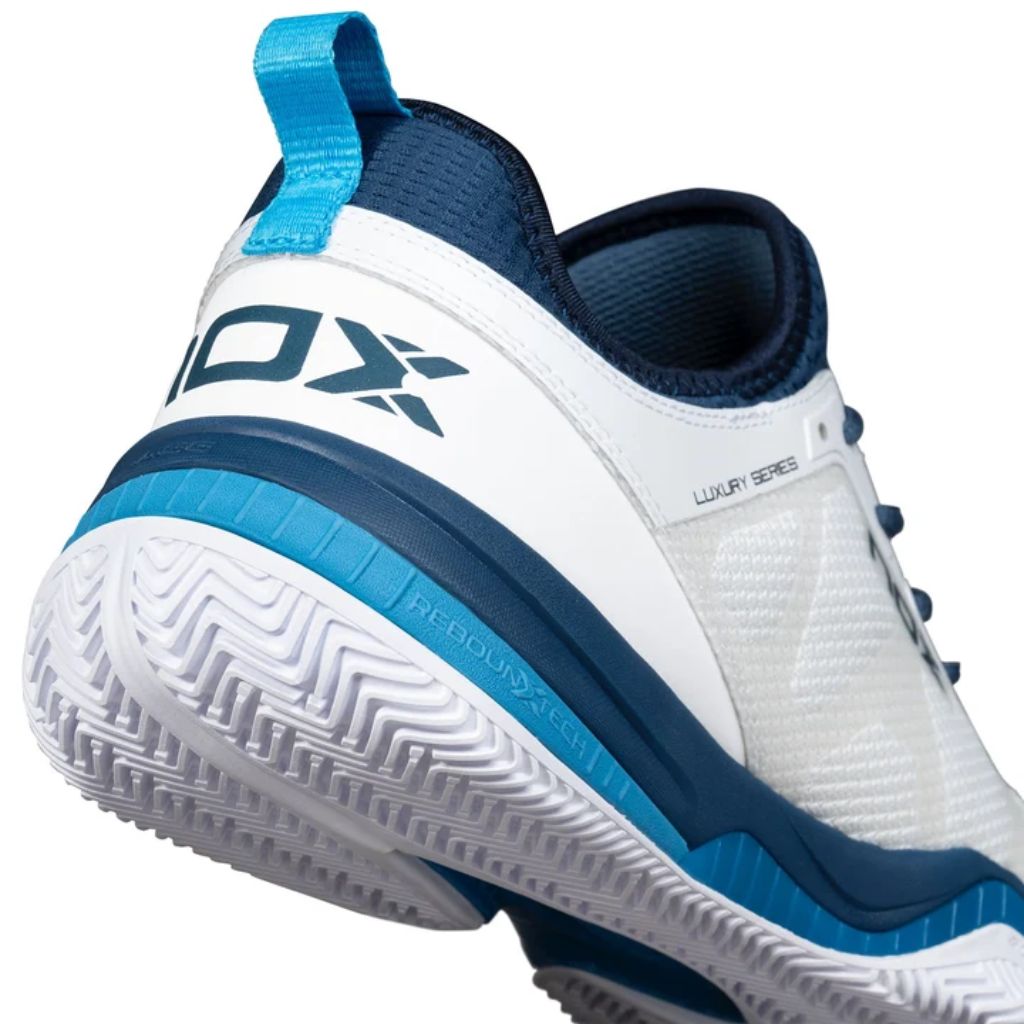 Nox Nerbo white/swedish blue | padel shoes