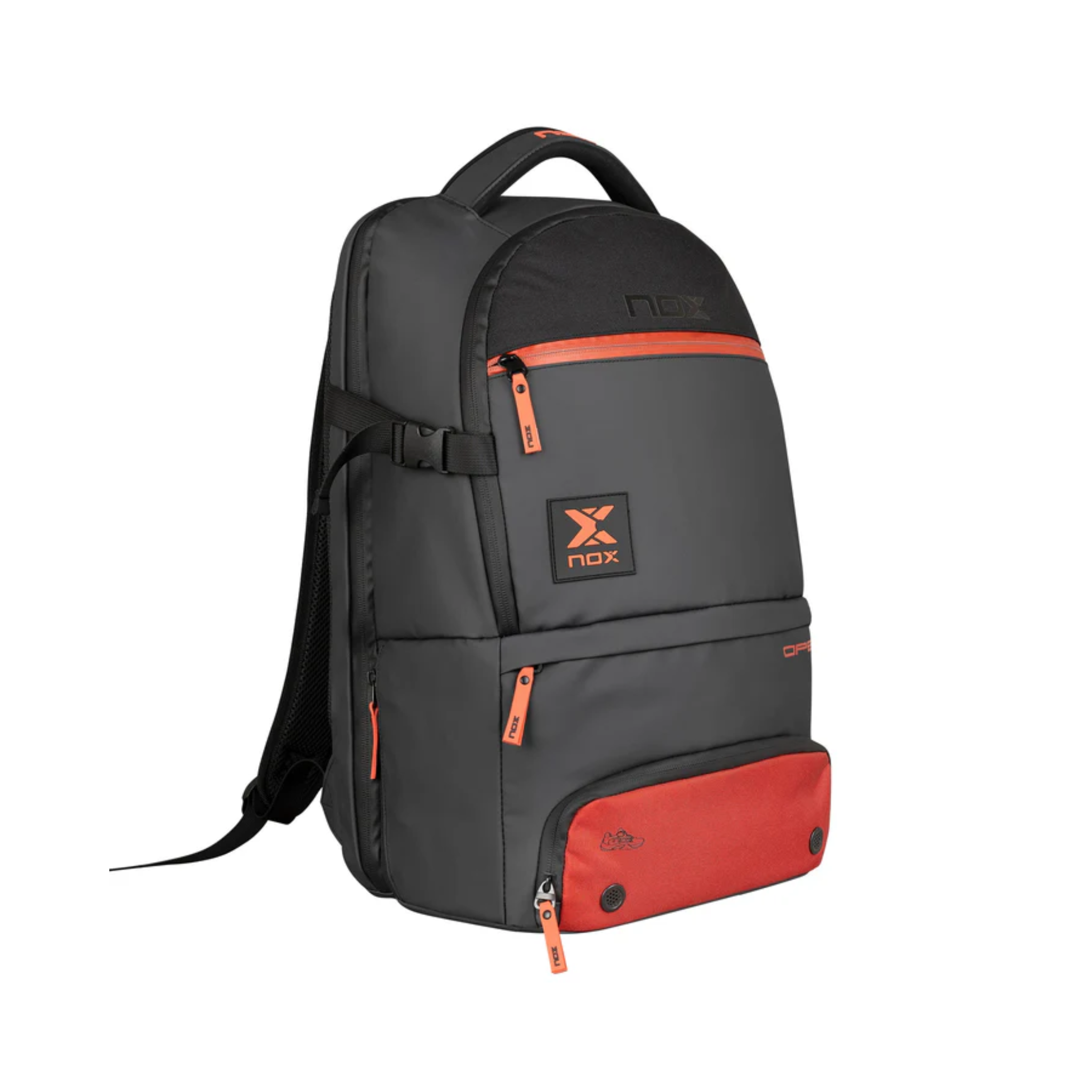 Nox Luxury Open Series Black/Red Padel Backpack