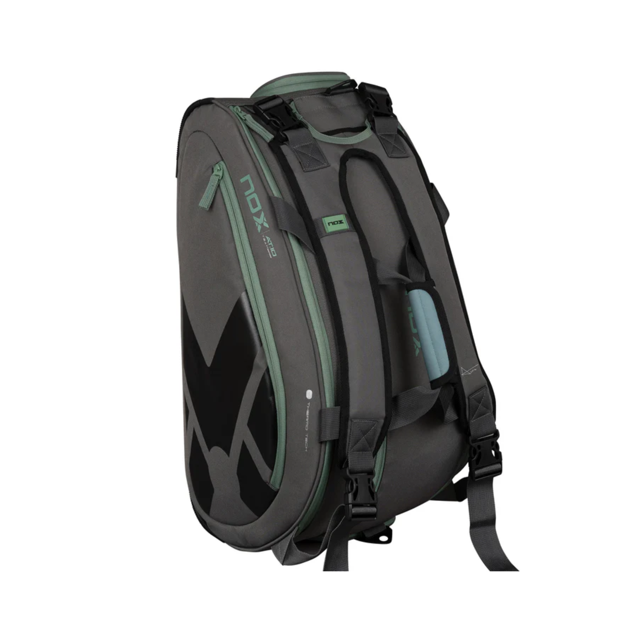 Sac de pagaie AT10 TEAM 2024 Gris/Vert - NOX Sac de pagaie AT10 TEAM 2024 Gris/Vert - NOX