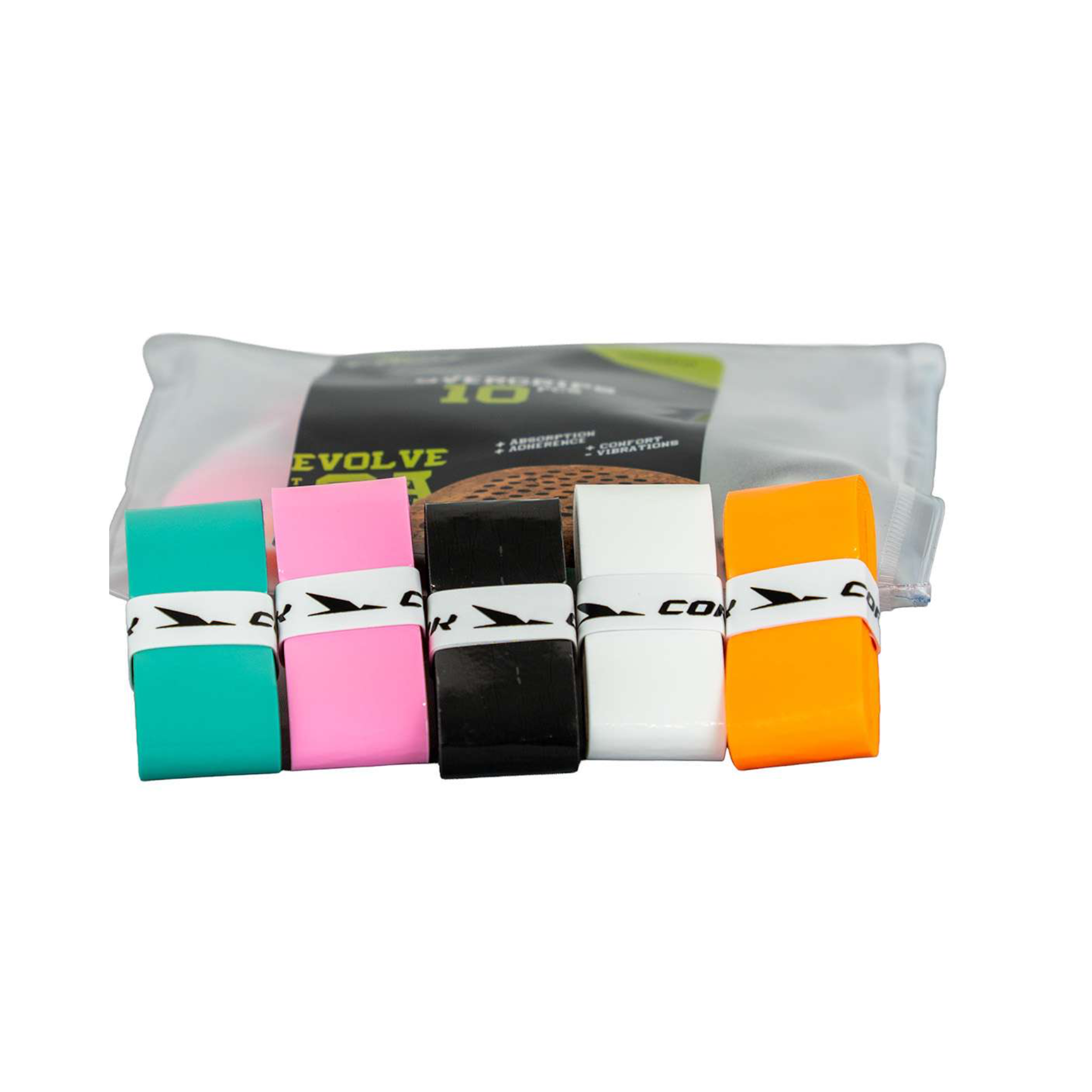 Cork Overgrips 10 pcs (5 colors)