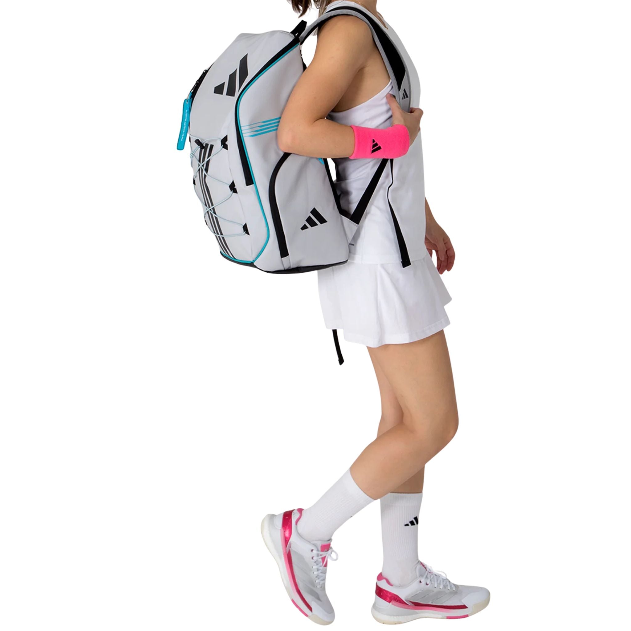 adidas Pro Tour White Padel Backpack