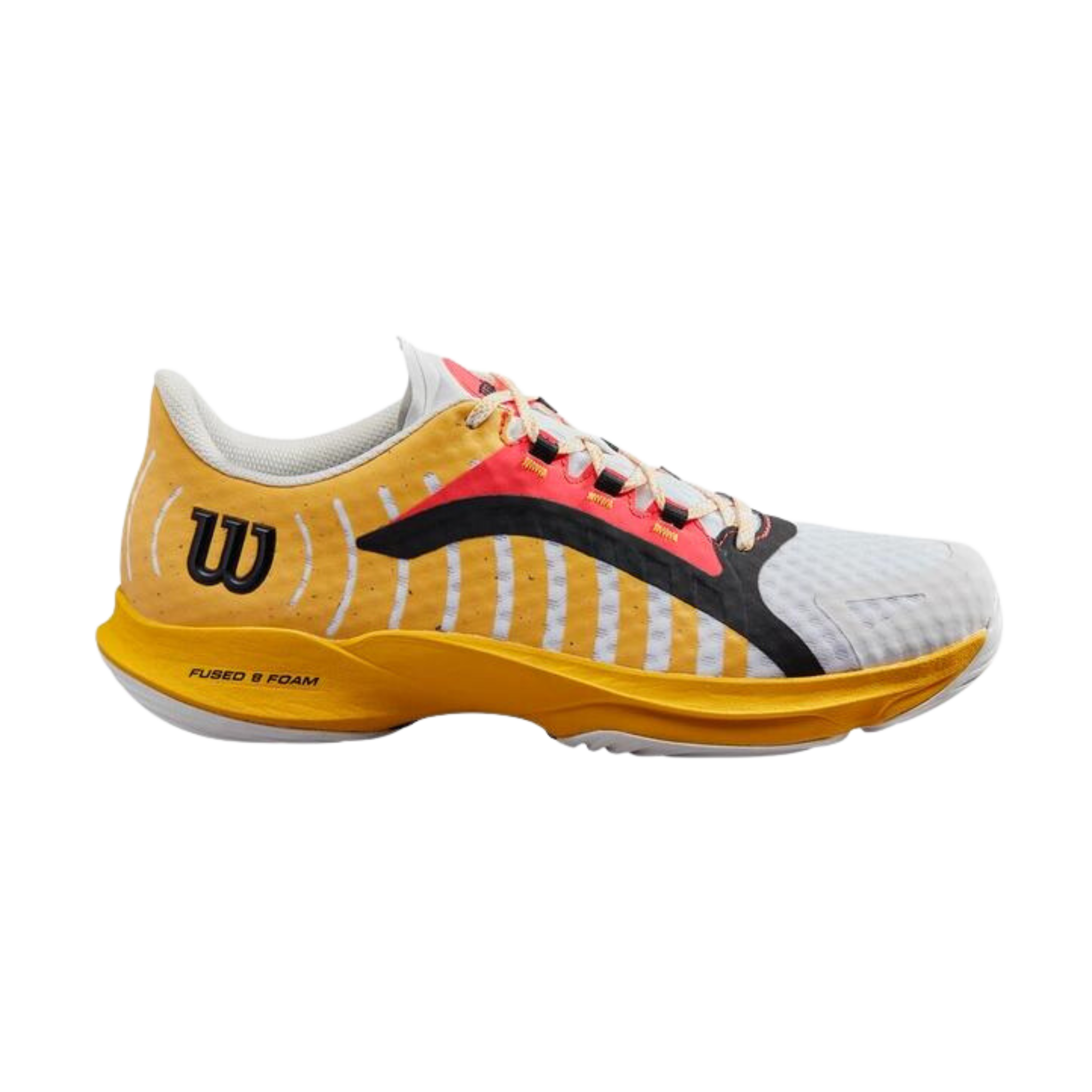 Wilson Hurakn Pro White/Oldgold | Padel Shoes
