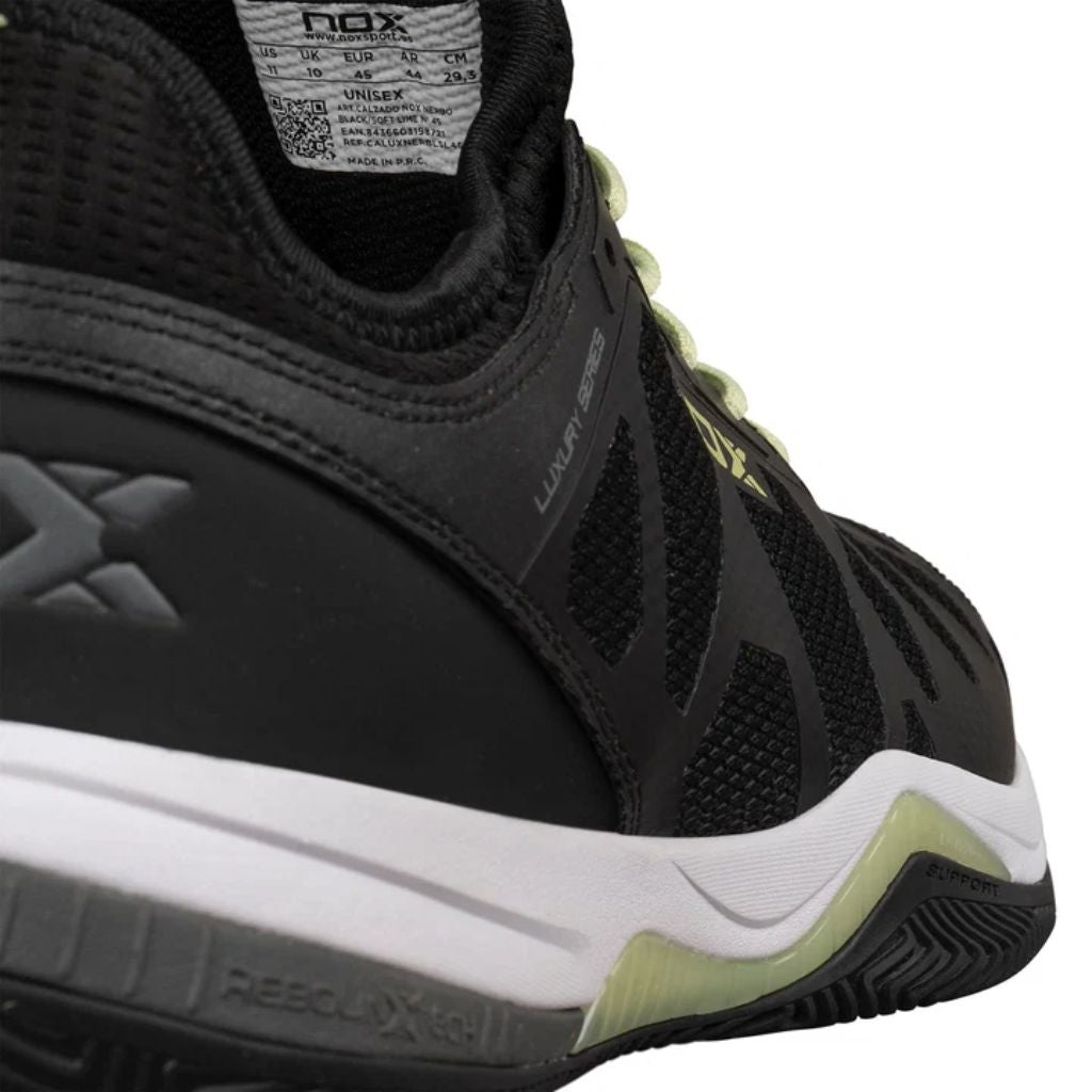 Nox Nerbo black/soft lime | Padel shoes