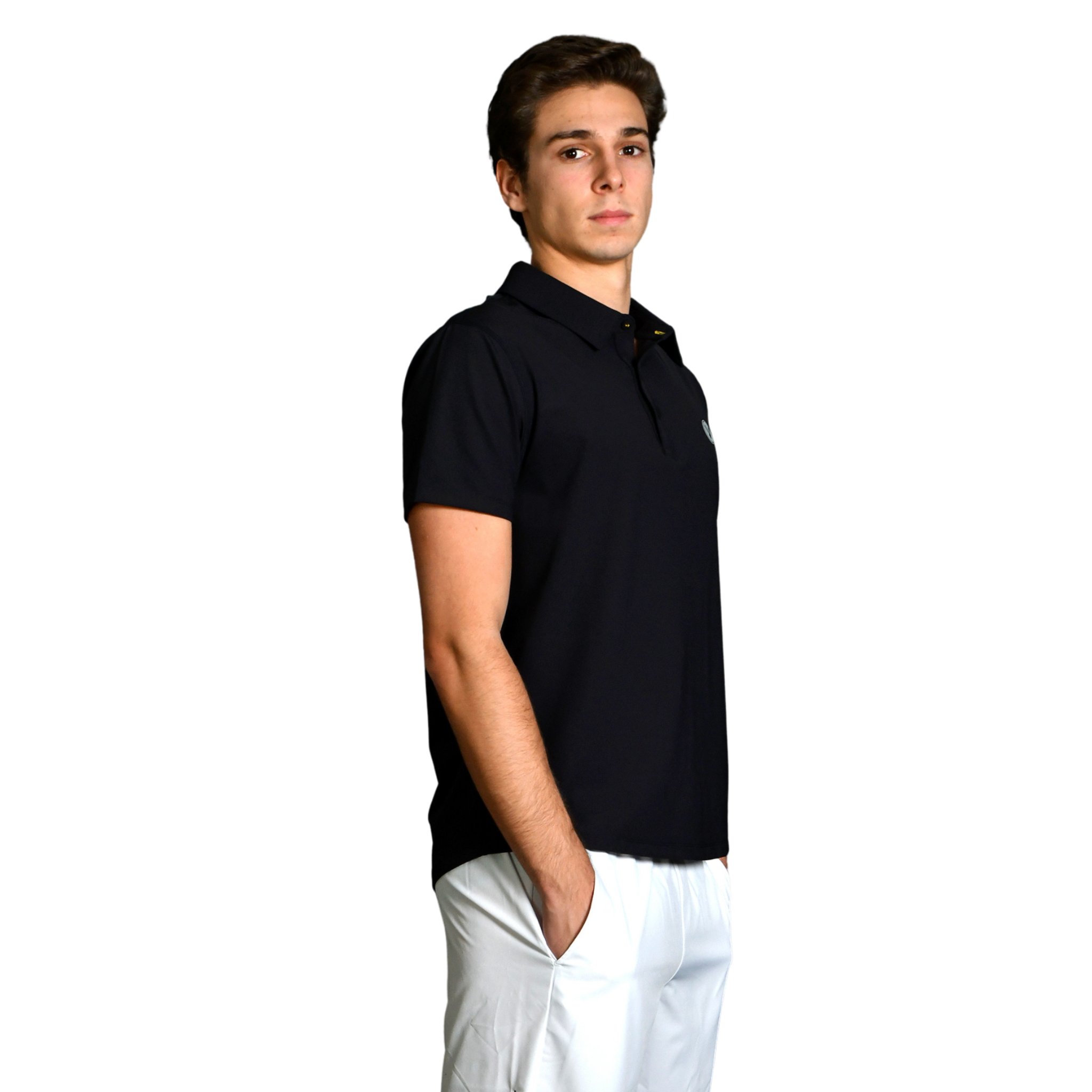 Volt Performance Polo Shirt Black | Men