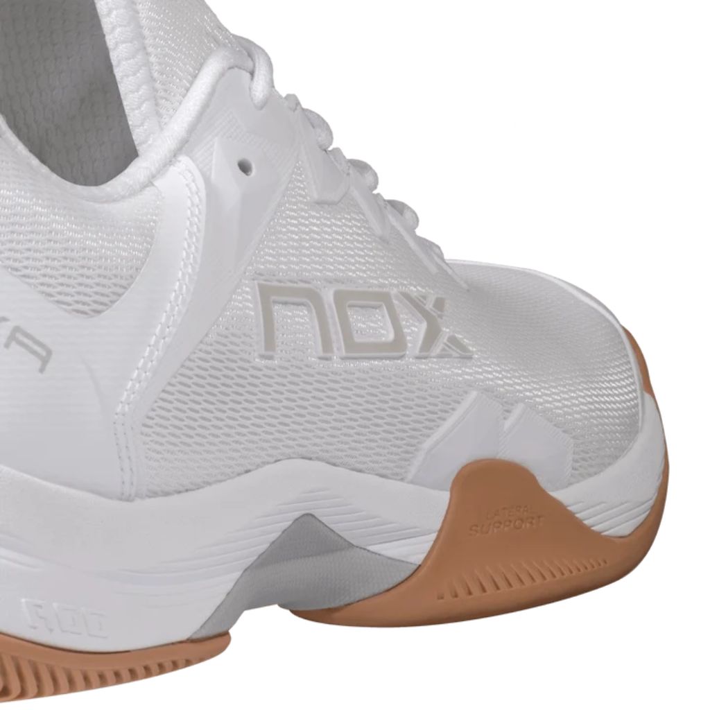 Nox ML10 Hexa White/Gum Rubber | Padel shoes