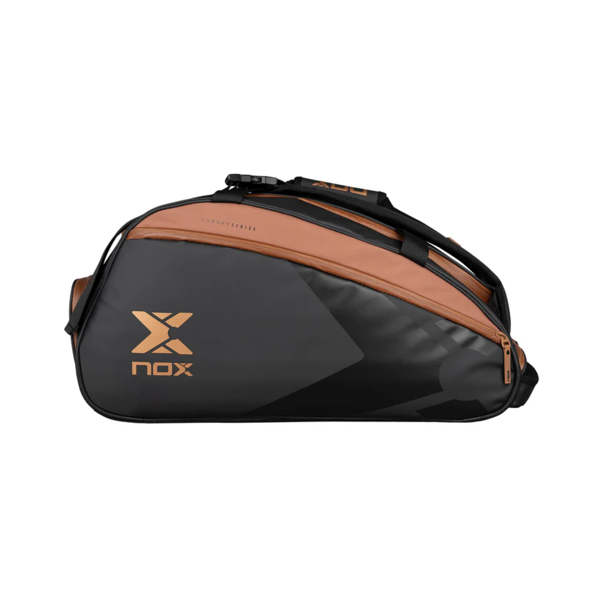 Nox Luxury Open Series Schwarz/Braun Padel Schlägertasche