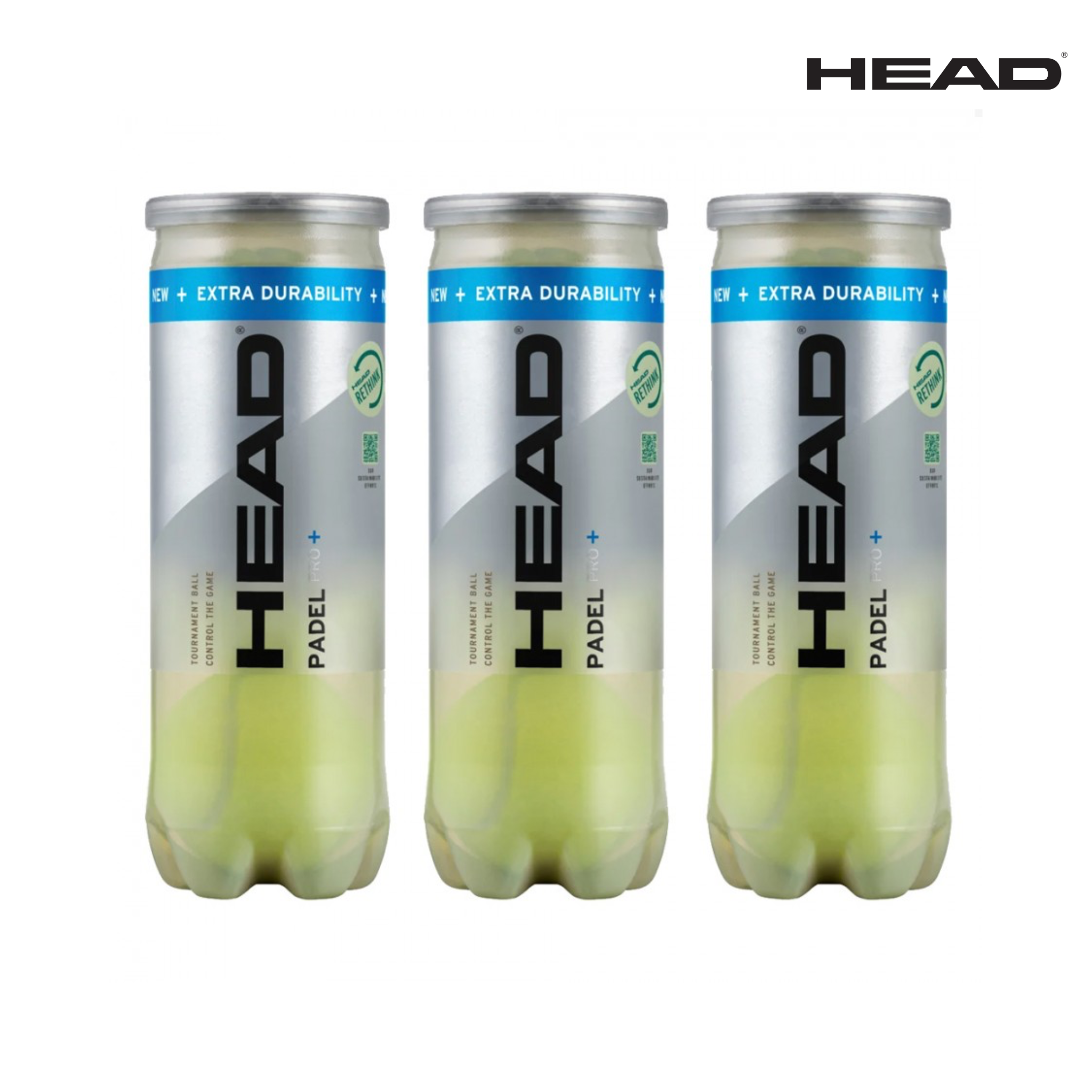 HEAD Padel Pro+ 3x3 pc