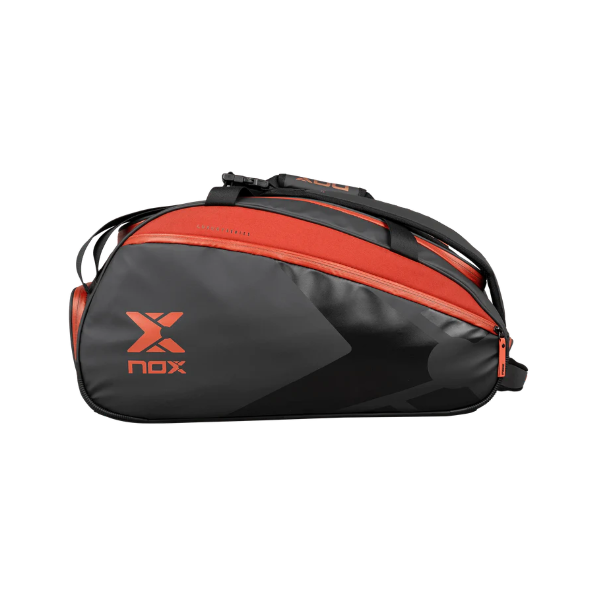 Nox Luxury Open Series Schwarz/Rot Padel Schlägertasche