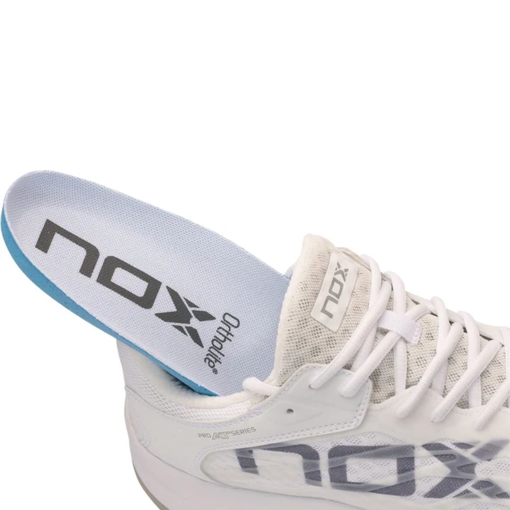 Nox AT10 Lux white/grey 2025 | padel shoes