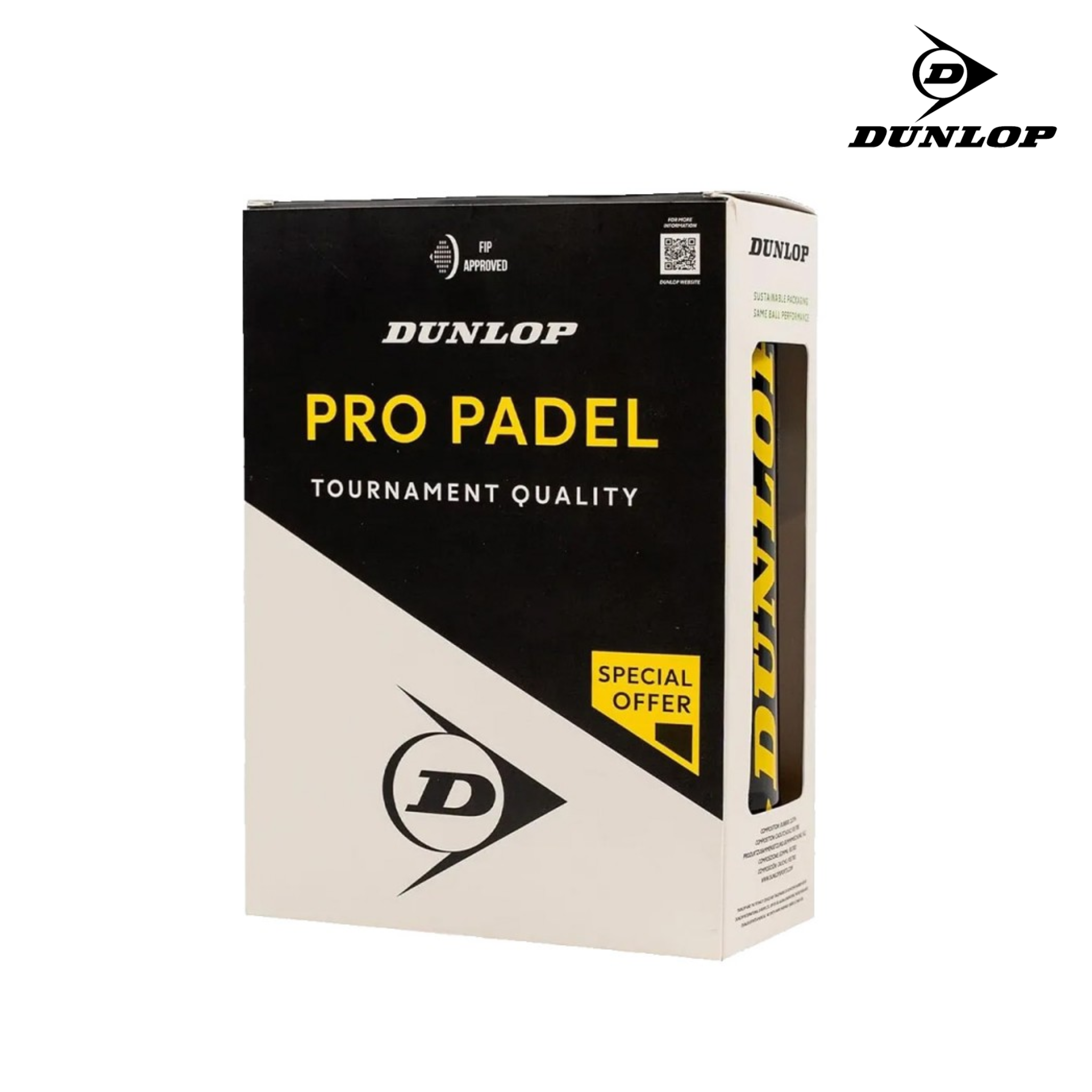 Dunlop Pro Padel 2x3 St. Bi-Pack