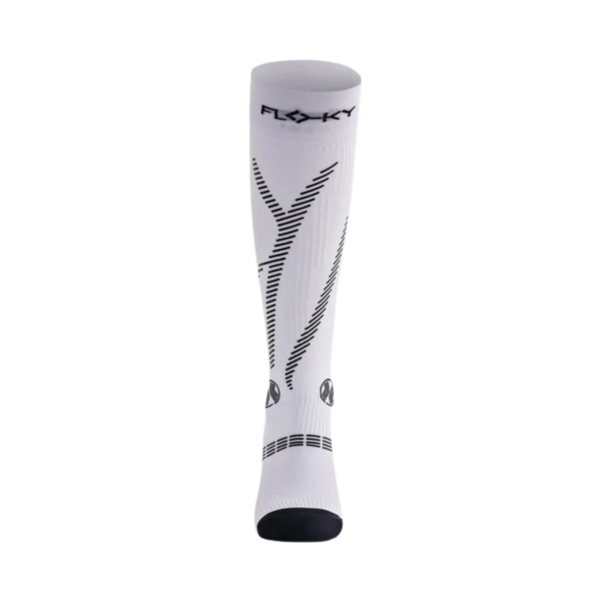 Floky GRF Long Compression Grip Socks White (1 Pair)