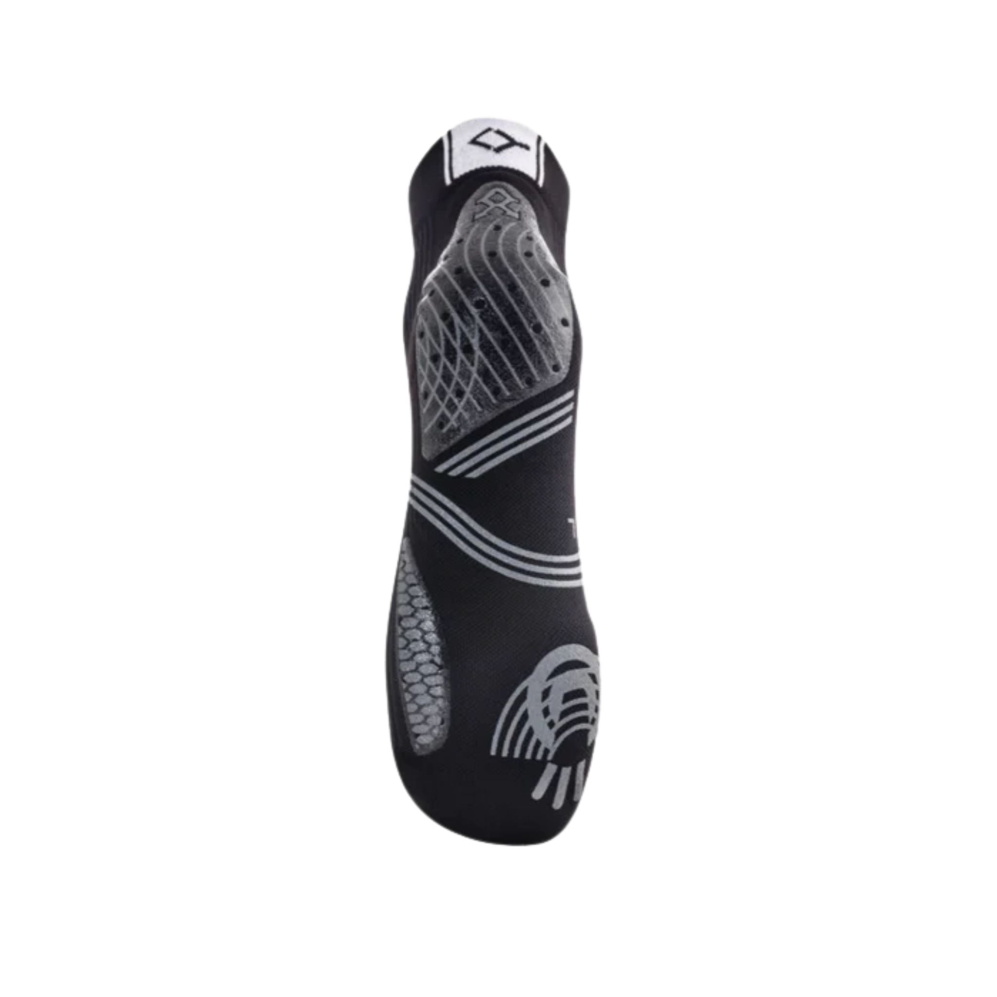 Floky GRF Short Compression Grip Socks Black (1 Pair)