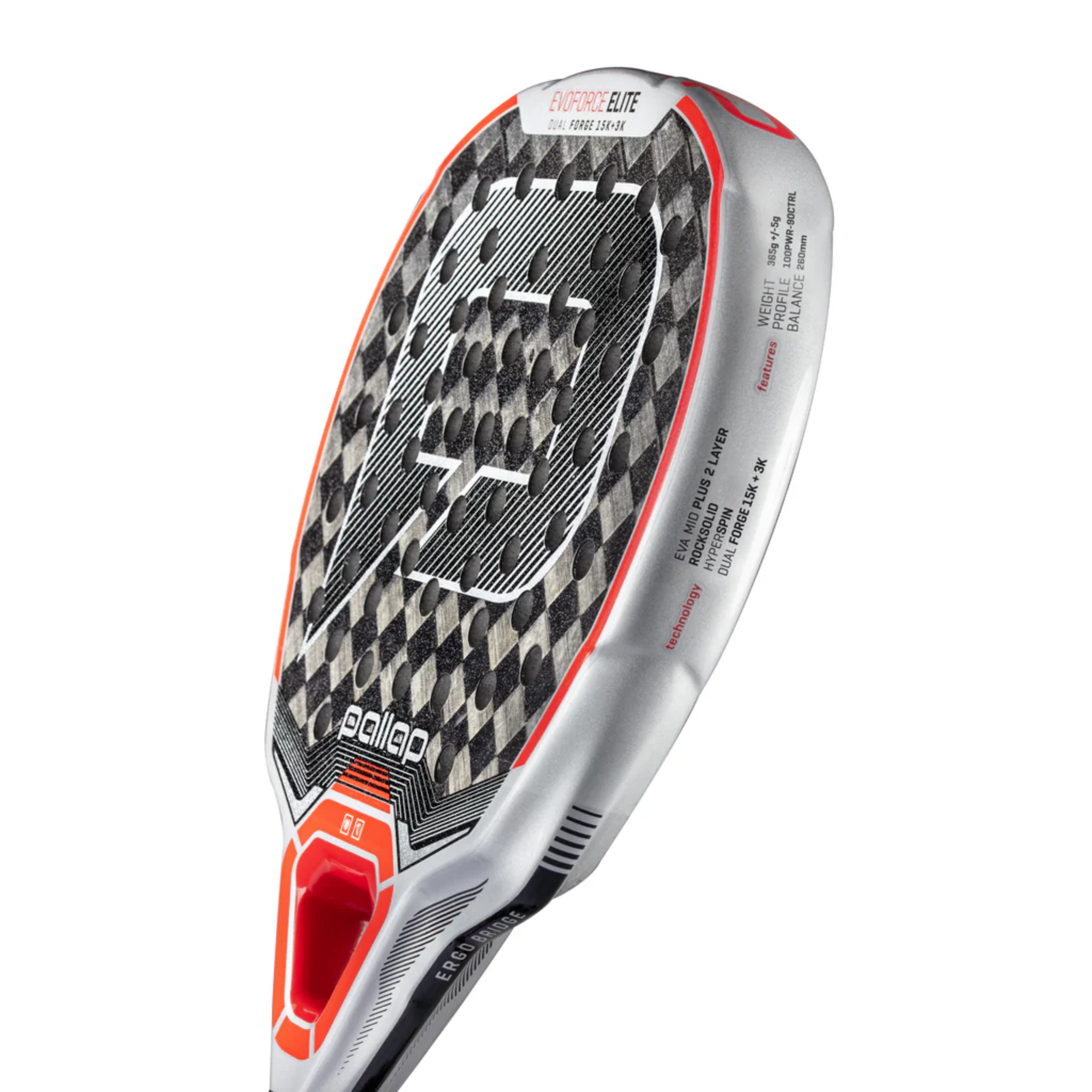 PALLAP EVOFORCE ELITE SILVER/RED