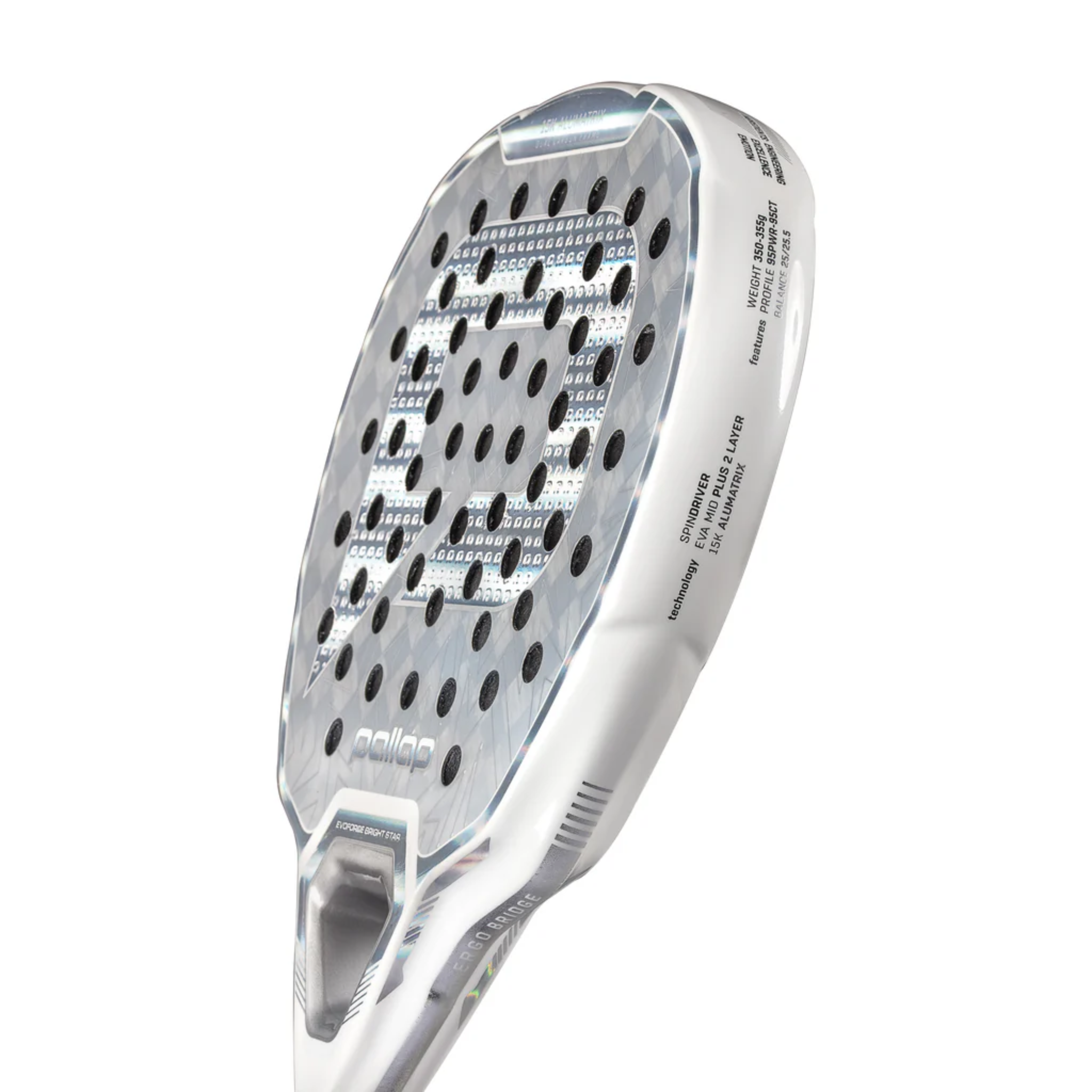 PALLAP EVOFORCE BRIGHT STAR WHITE/SILVER